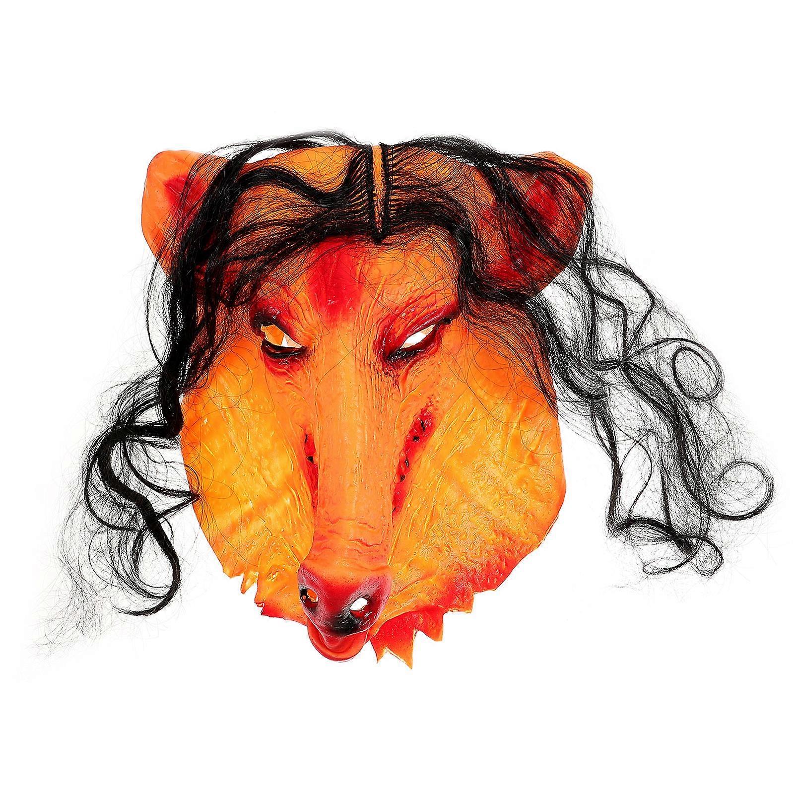 Realistic Pig Shape Mask 3Pcs For Halloween Party Movie Shoots Comfortable Latex Accessory