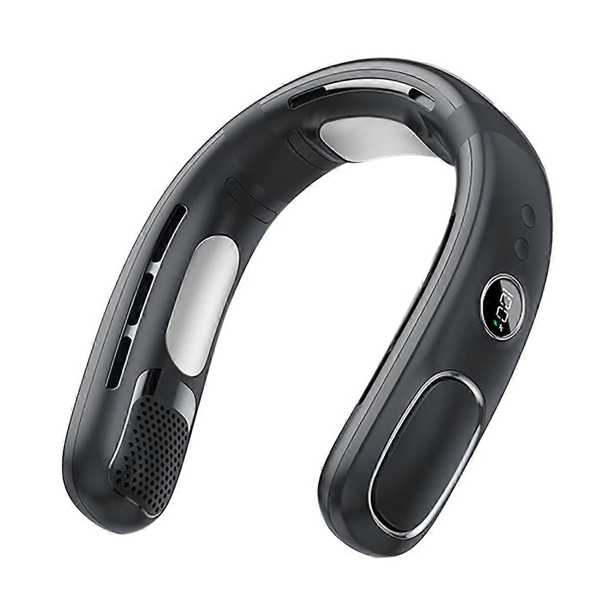 Portable Neck Fan with Semiconductor Cooling Plate That Blow Cold,D