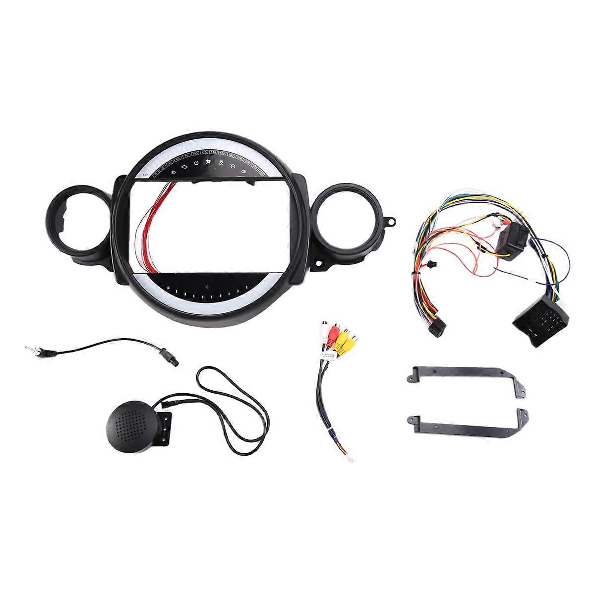 9 Inch Car Frame Fascia Adapter Canbus Box Decoder for Mini