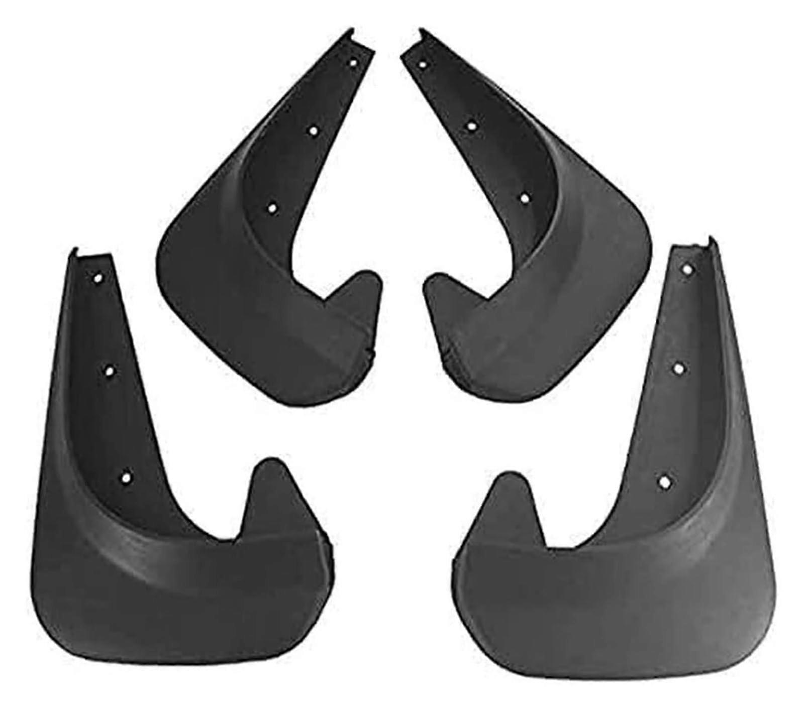 MudGuard For Fiat 500 500C 500X 4 Pcs Rubber Mud Flaps Front And Rear Splash Guards