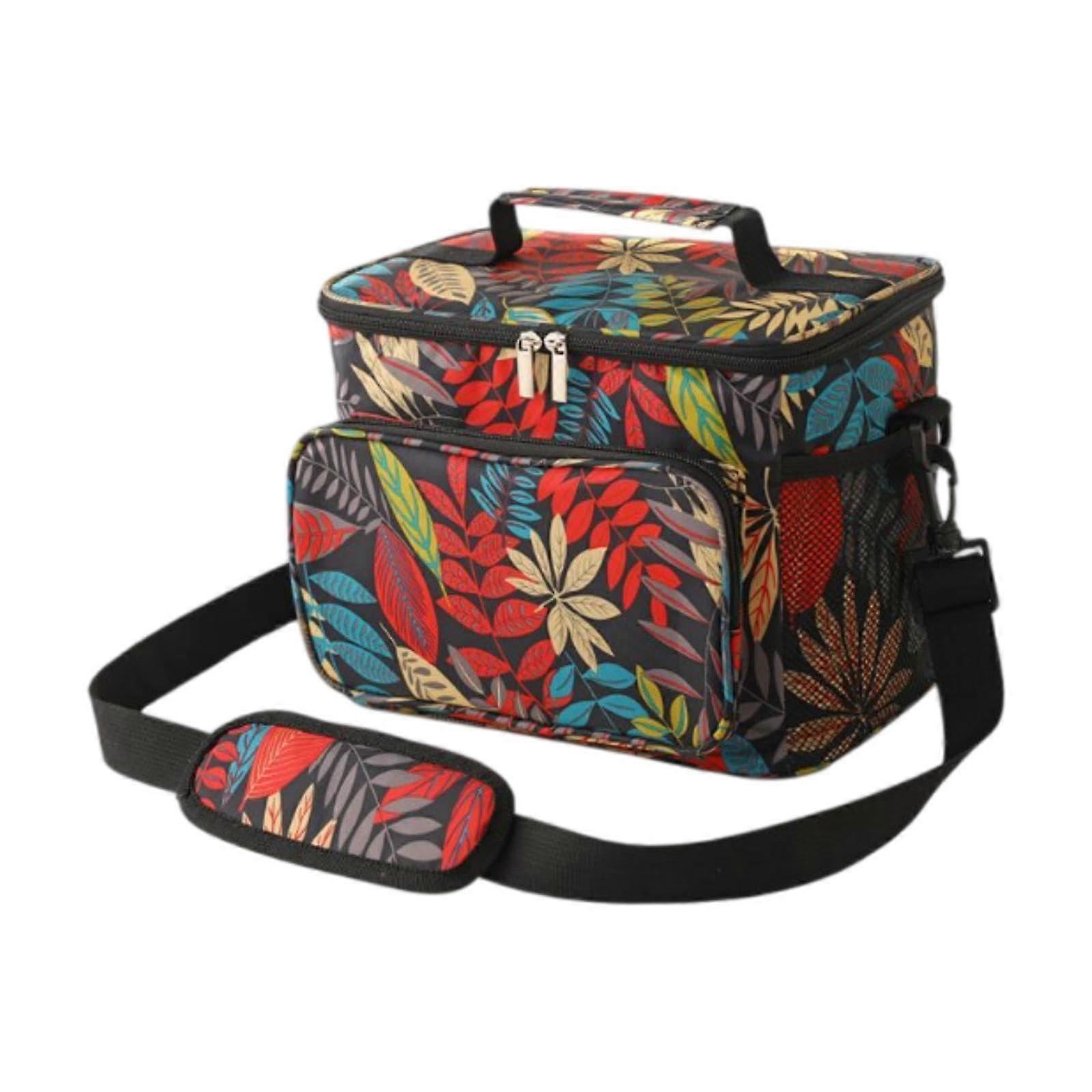 Insulated Lunch Bag 10L Capacity Cooling Tote For Picnic Food Storage Gym Beach Travel