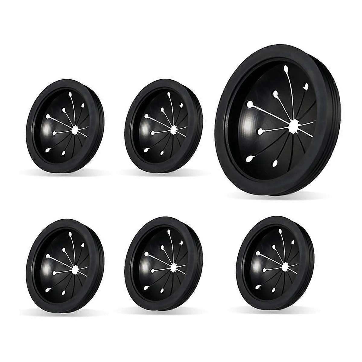 6 Pcs Garbage Disposal Splash Guard Sink Baffle Cover - with Multi - Function Drain Plugs for Whirlaway, for Waste