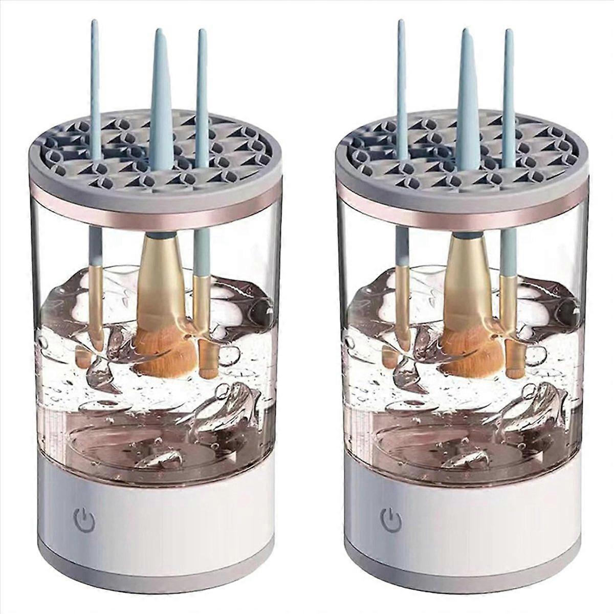 2X 化妆刷清洁剂，化妆刷清洁剂，电动自动化妆刷清洁剂