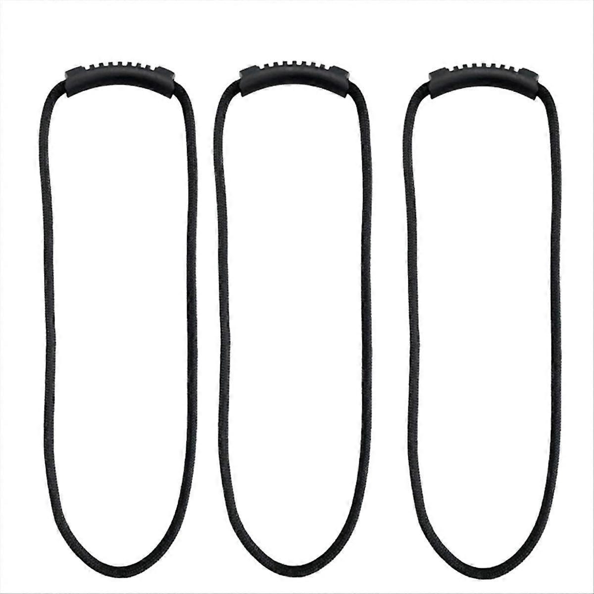 3 adet 60cm Saplı Uzatma Kablosu Düzenleyici ile Depolama Kayışı,