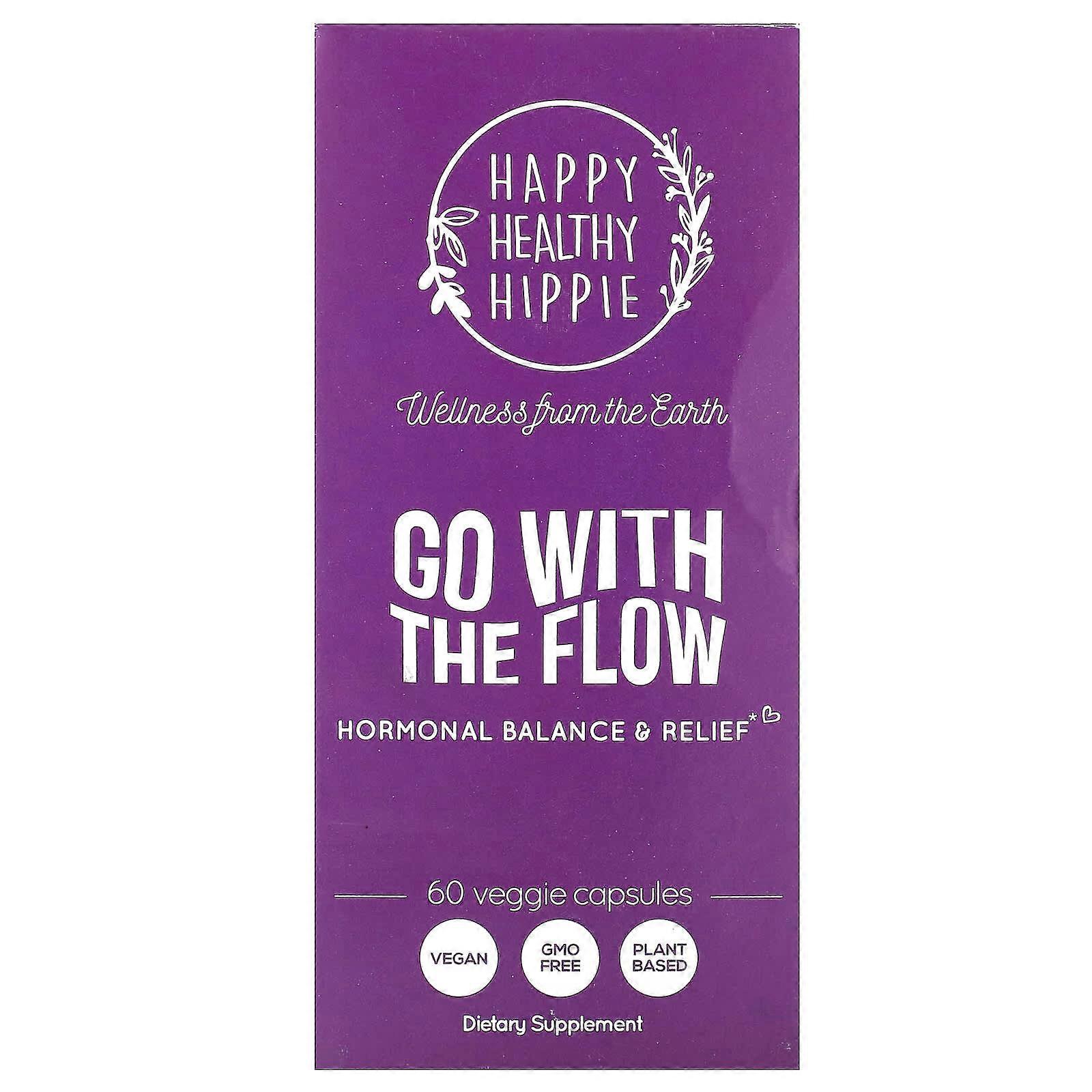 Go with the Flow, Hormonal Balance & Relief, 60 Veggie Capsules