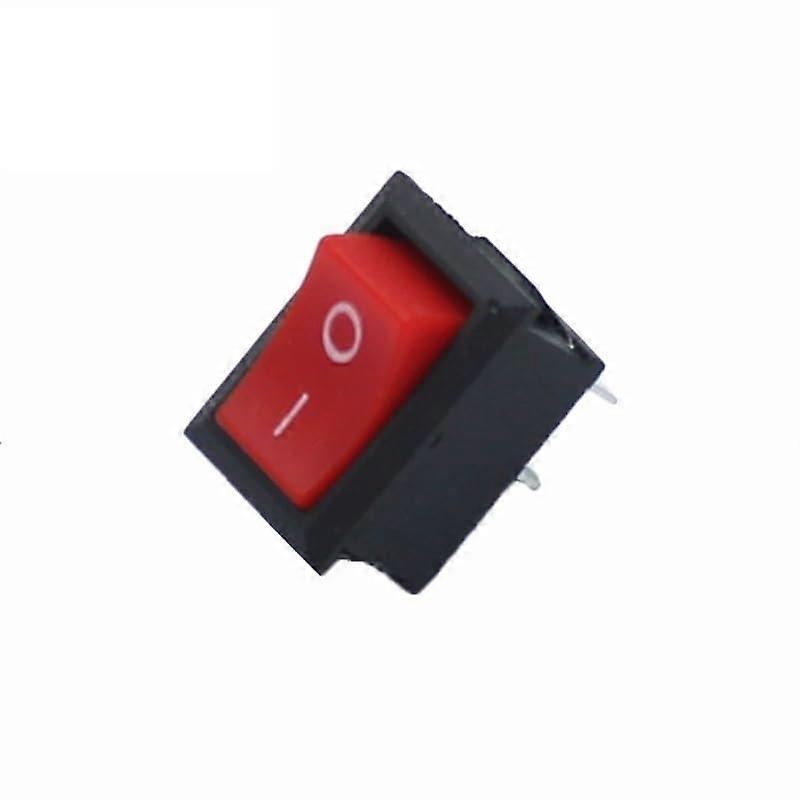 Rocker Switch 15x21mm Red OnOff 2Pin 6A 250V 10A 125V 100Pack