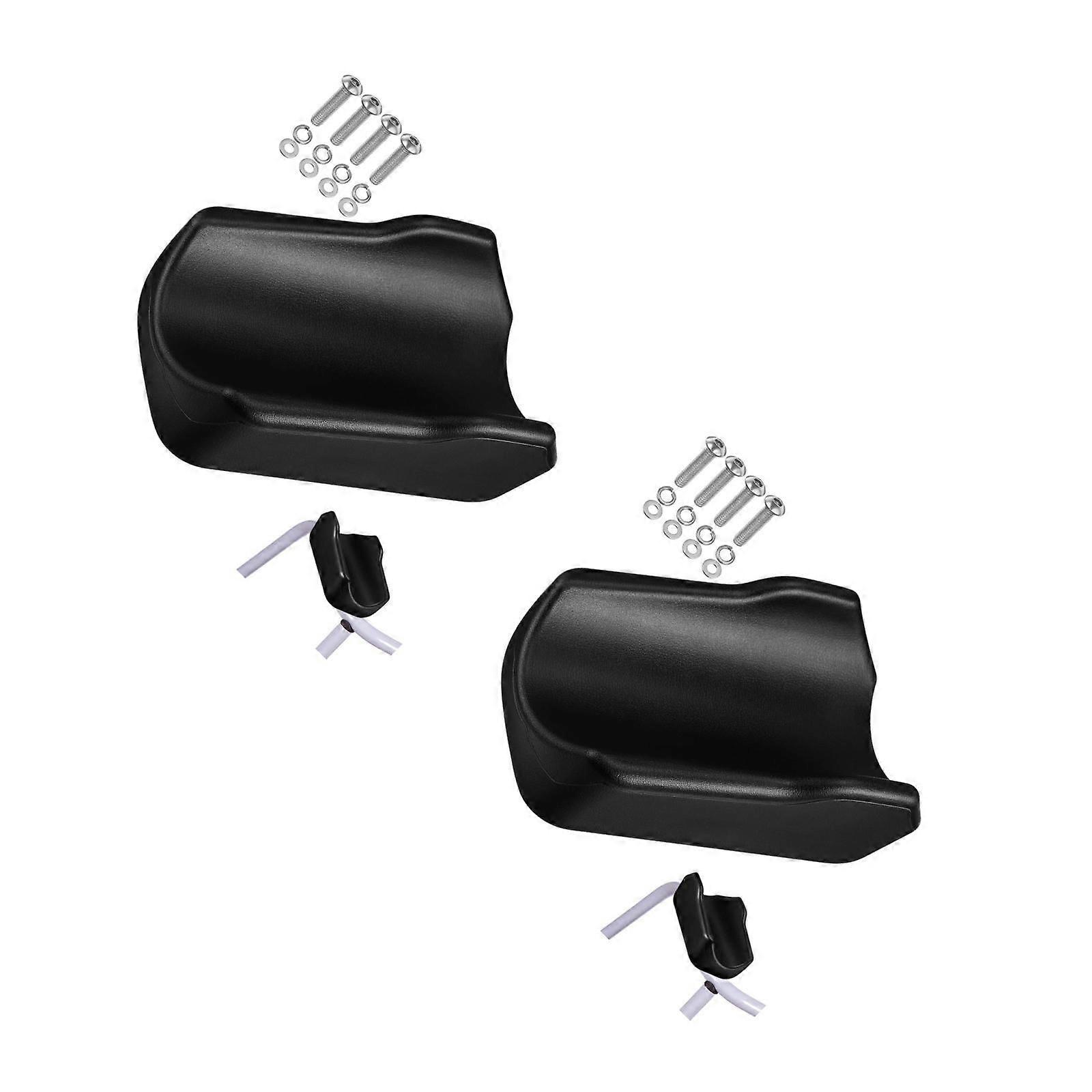 2pcs Rollator Armrest Pad Upright Walker Elbow Soft Forearm Pad Senior Walker Replacement Armrest Cushion For Stand-Up Rollator