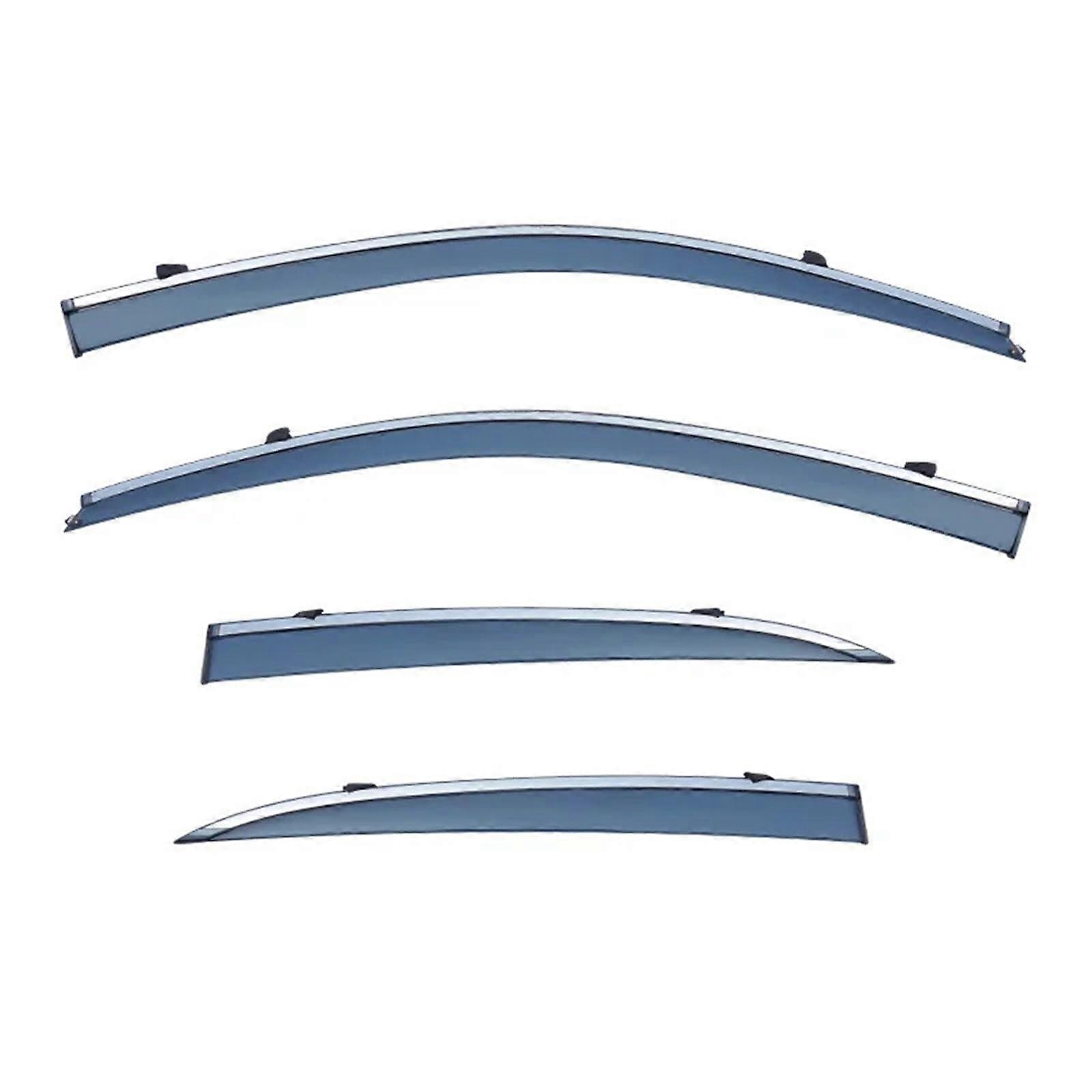 Window Rain Eyebrow Fit For CT200H ZWA10 2011 To 2021 Window Visor Vent Shades Ventvisor Deflectors PC Plating