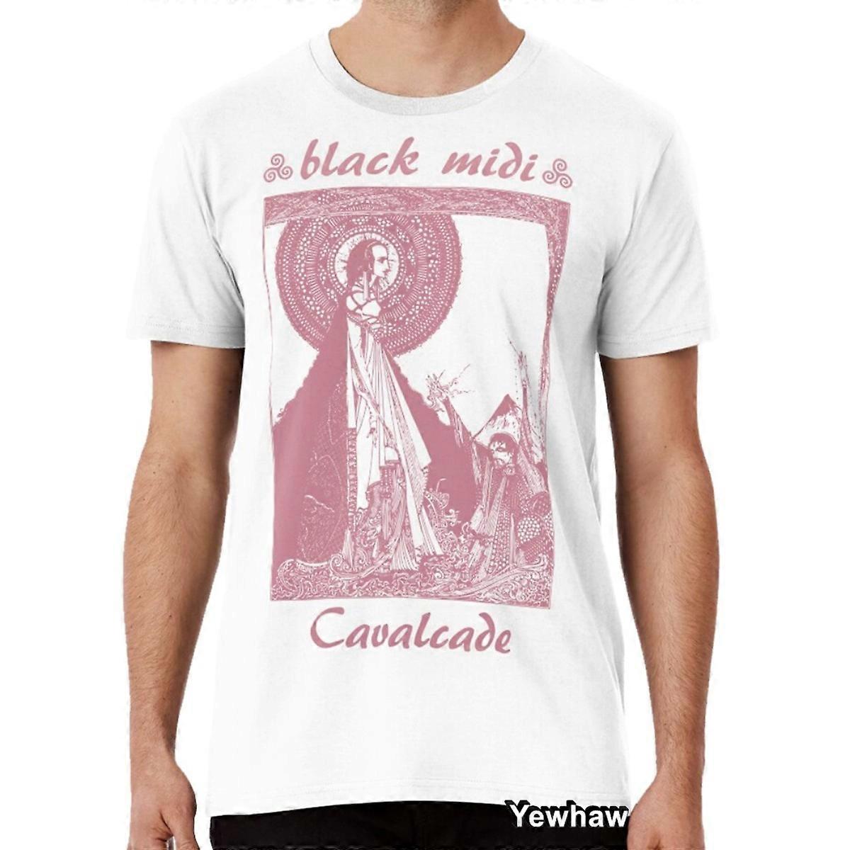Black Midi Cavalcade T-shirt