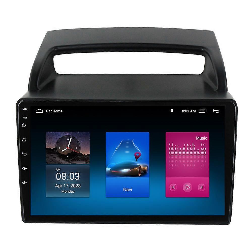 RoverOne Car Stereo Radio Bluetooth CarPlay Android Auto GPS Sat Nav Touch Screen for Kia Carnival VQ 2006 - 2014