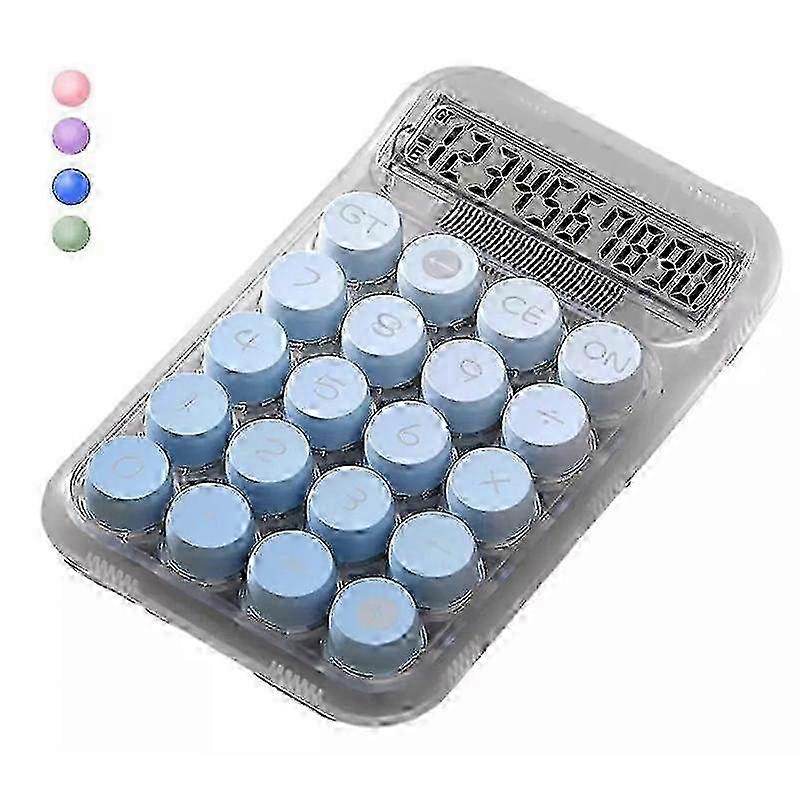 Back to School Gradient Color Calculator, Cute Desktop Calculator Office School