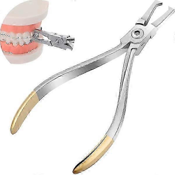 Tænger til fjernelse af frontbeslag, værktøjssæt til fjernelse af ortodontisk beslag, båndfjerner i rustfrit stål, tang til gribende tandbeslag, trækværktøj Ki