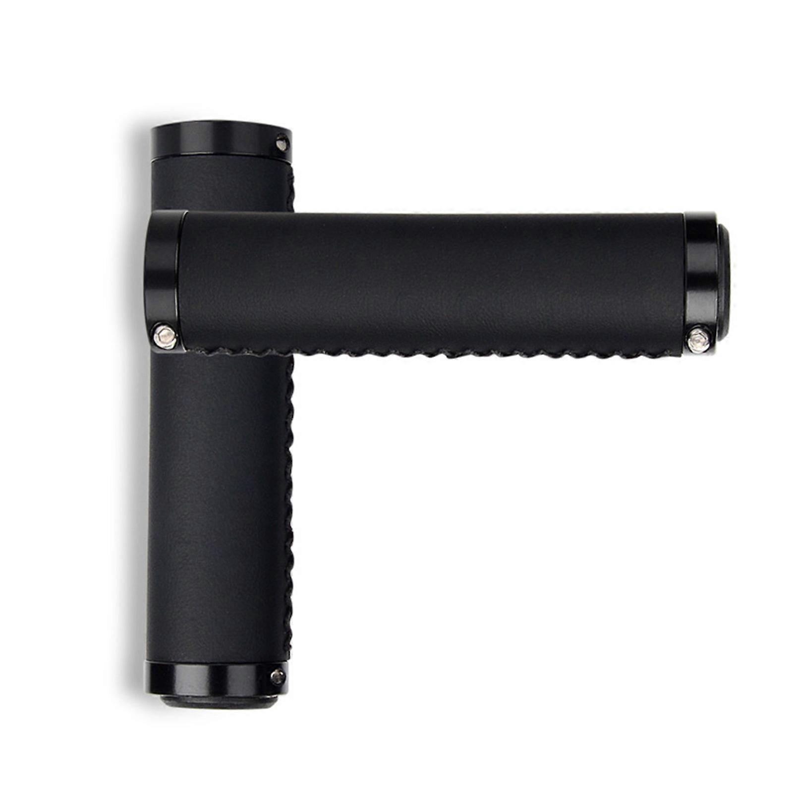 1 Pair Bicycles Grip PU Leather Handlebars Grip Cyclings Handlebars Bicycles Handle Cover Antislip for Mountain Bikes Multicolor