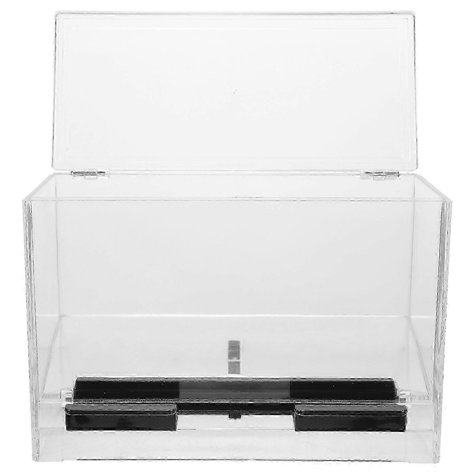 Clear Straw Dispenser Bulk Acrylic Drinking Straw Box Straw Storage Case