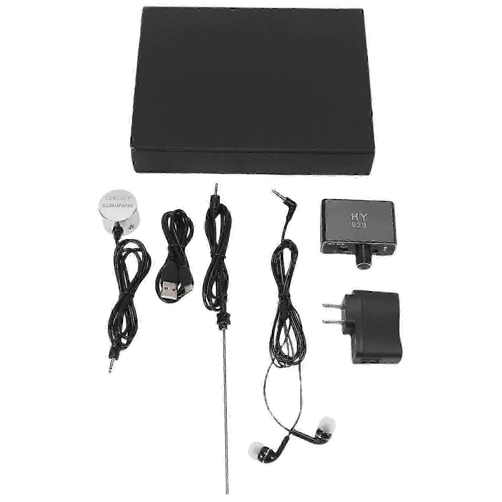 DIY HY929 מיקרופון קיר חוזק גבוה קול להקשיב Detecotor עבור מהנדס דליפת מים שמן Leaki