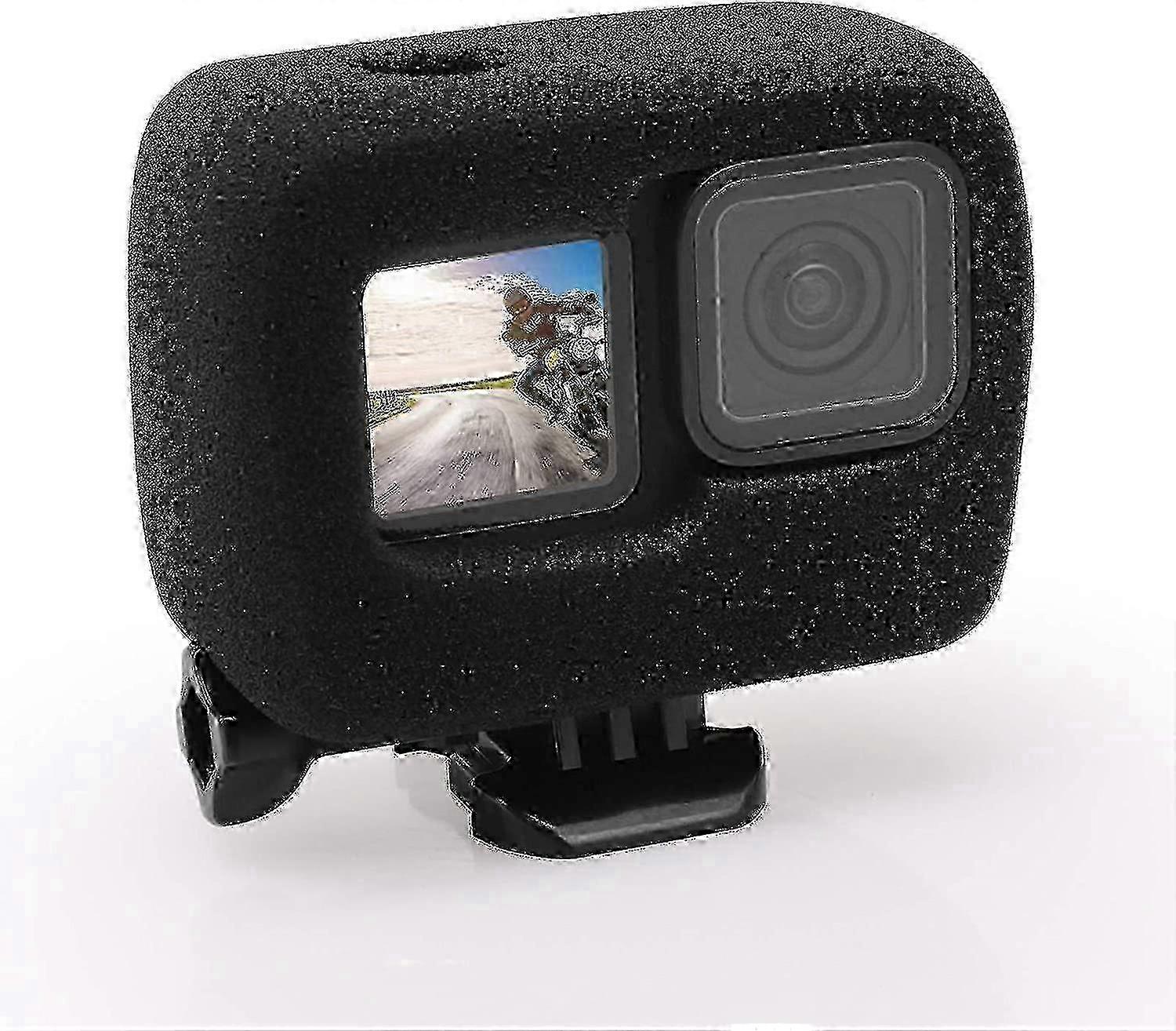 Windslayer Cover For Gopro 10 Hero 9 Wind Noise Reduction Sponge Video Muffler Housing Case