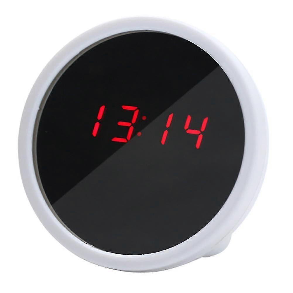 Mini Digital Clock with LED Display: Table Alarm for Silent Electronics with Mirror Function (Newest Arrival)