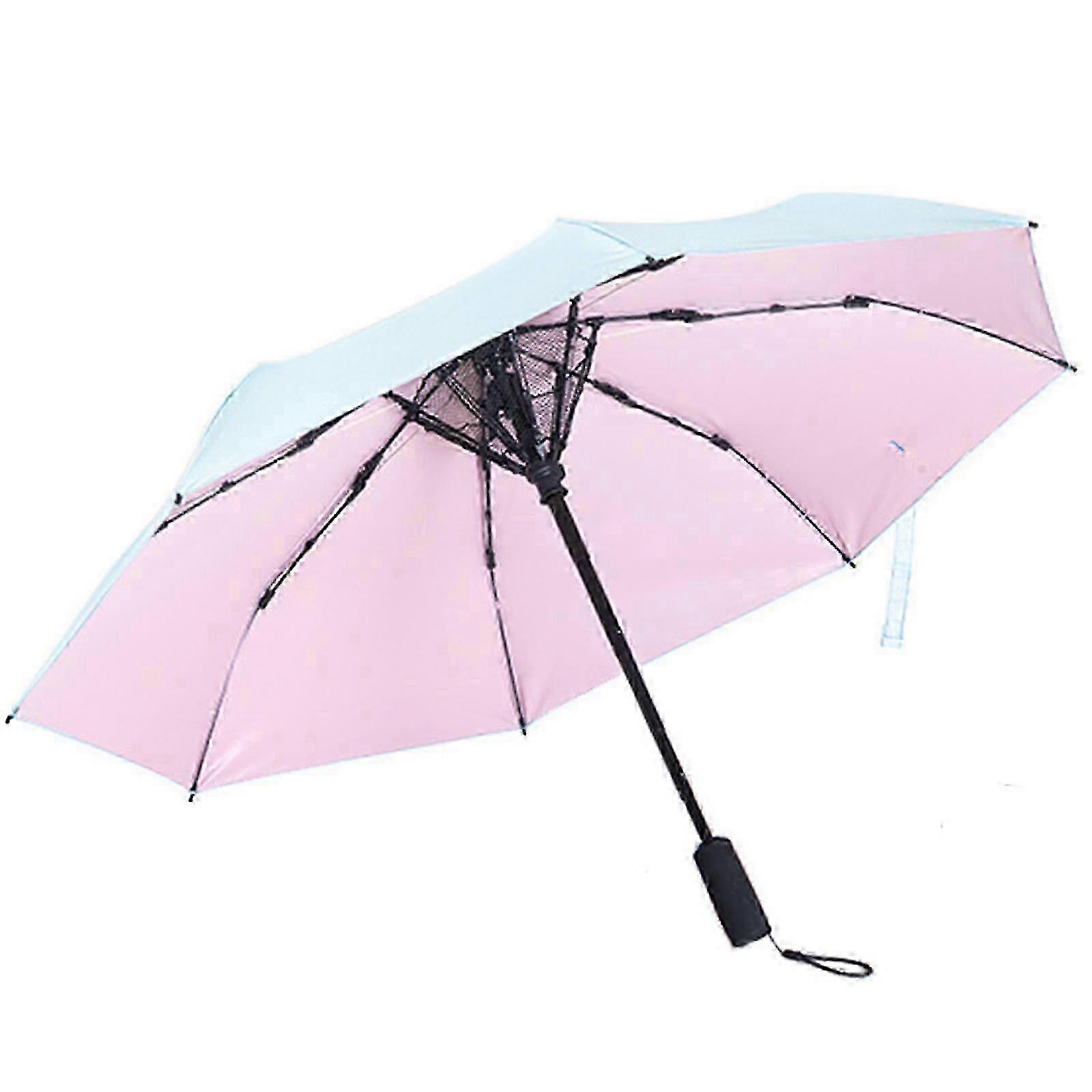 3.1 Umbrellas With Cooling Fan And Uv Protection Ideal For Summer Shade And Rainy Days