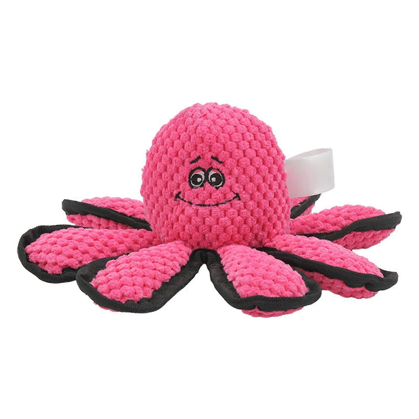 Pet Plush Crinkle Sound Toy Soft Interactive Chew Throwing Dog Toy