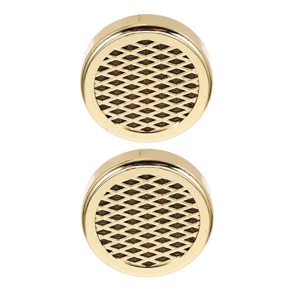 Adjustable Snow Humidifiers for 2Pcs Golden Round Humidor Device