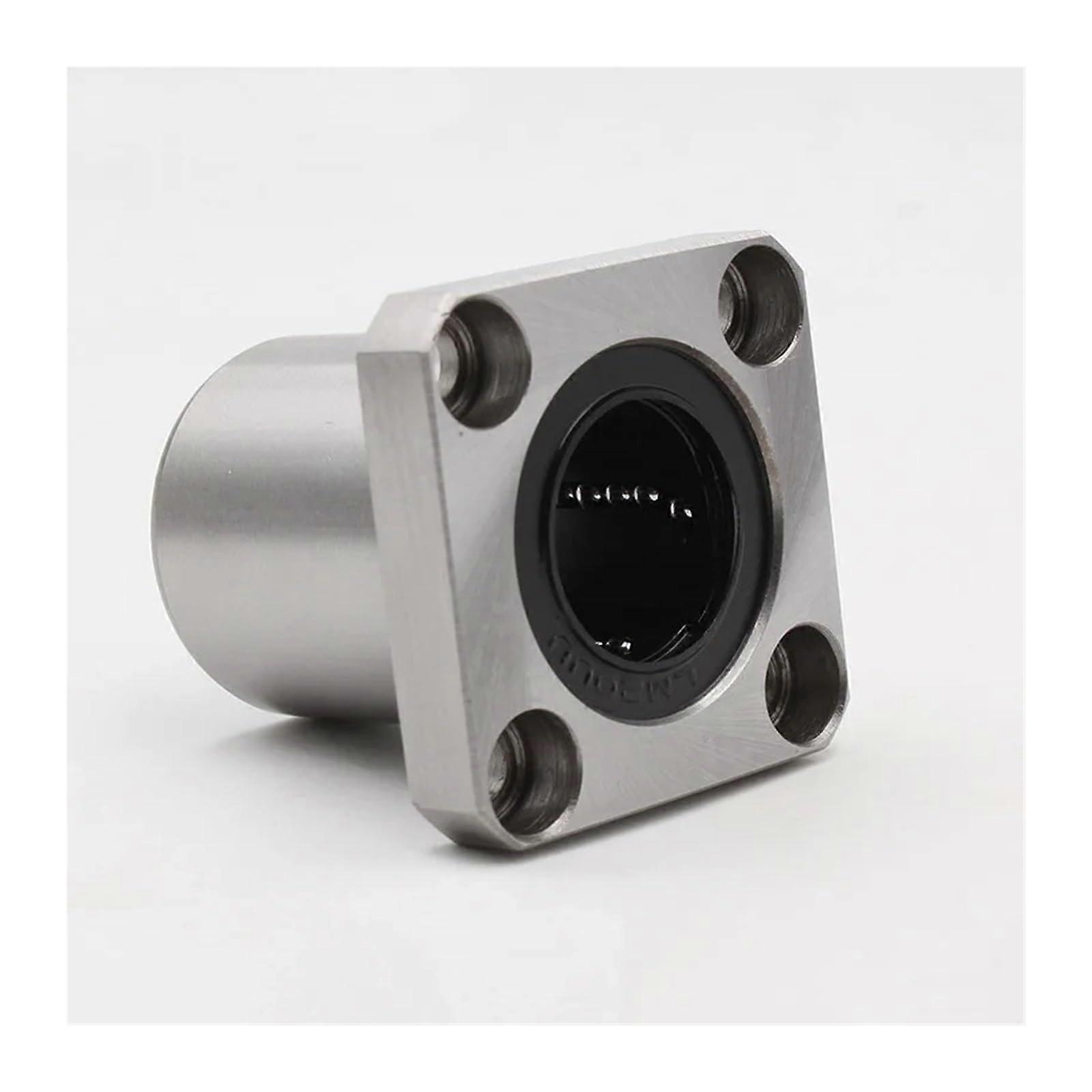 Square Linear Bushing Flange Linear Ball Bearing 2 Pcs Set Model UU Sealed