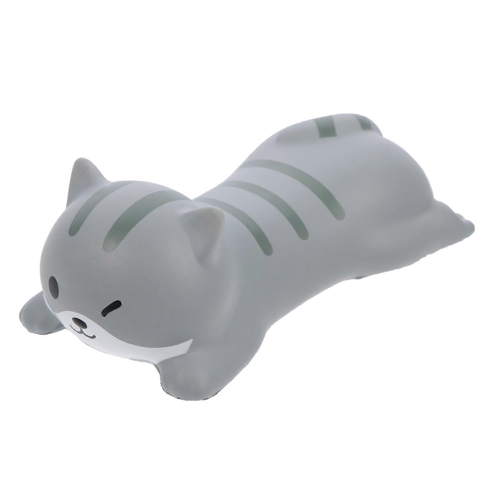Eease Small Cat Wrist Rest Support for Office Computer Laptop Grey