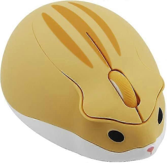 Shxx 2.4ghz Wireless Mouse Cute Hamster Shape Less Noice Portable Mobile Optical 1200dpi Usb Mice Cordless Mouse For Pc Laptop Computer Notebook Macbo