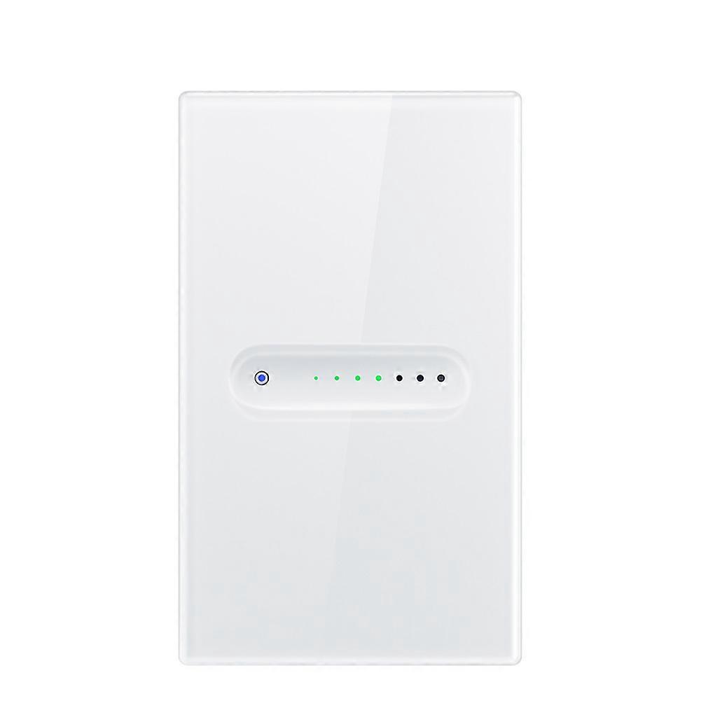 Tuya WiFi Smart Dimmer Switch 1 Gang Dimmer Light Switch Touch Panel APP Remote Control Works with Alexa Google Home,D