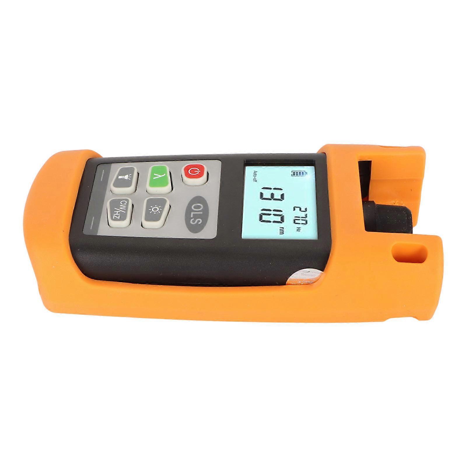Optical Light Source 1310/1550nm Dual Wavelength Handheld Stabilized Light Source Single Mode Light Source OLS Mini Fiber Optic Power Meter