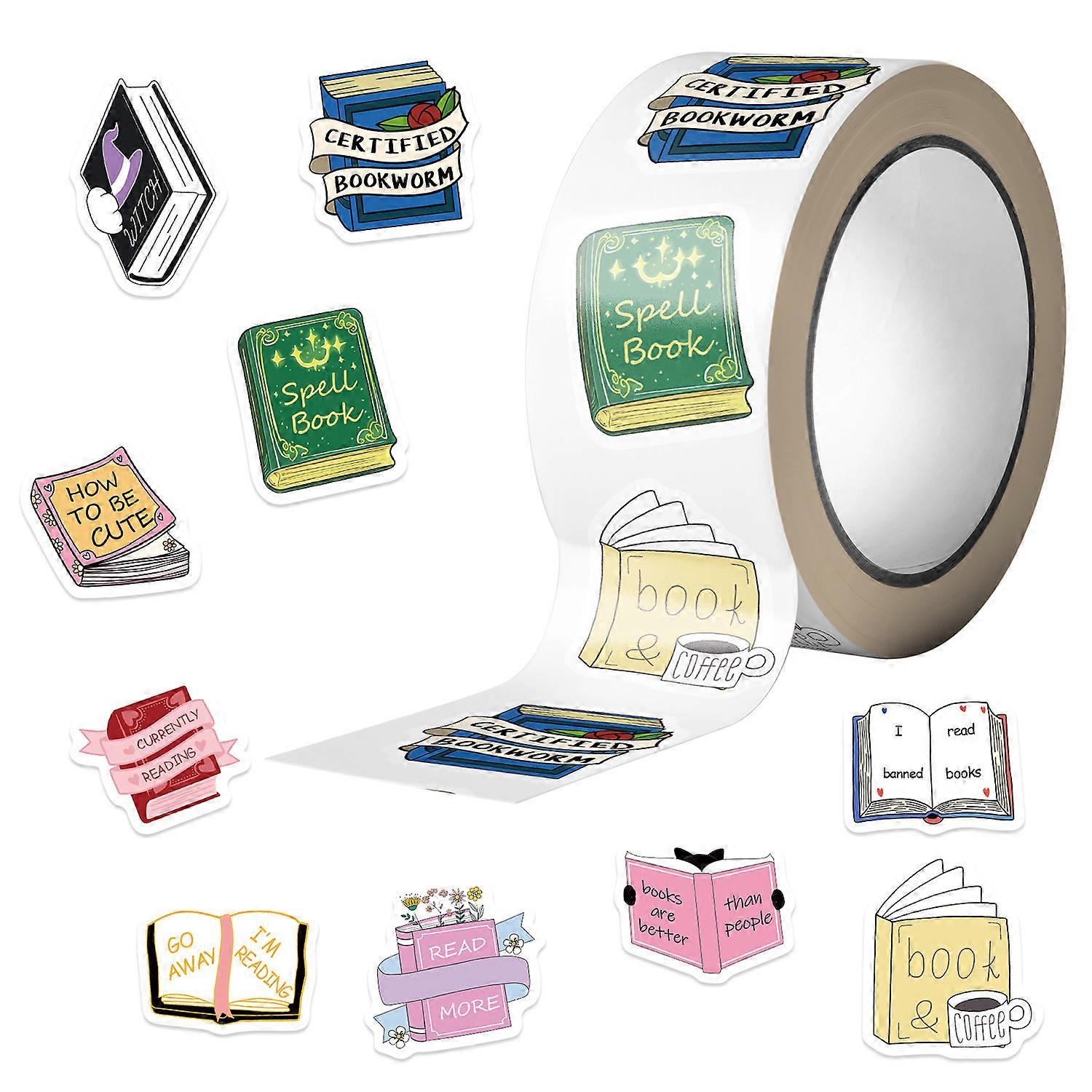 500 sheets/rolls of washi tape for hot reading, journaling, and envelope decoration.