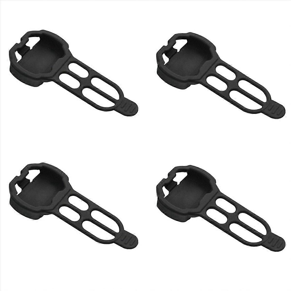 Bike Gel Skin Protective Case for Sensor, for , Computer Sensor Black Cover,4Pc