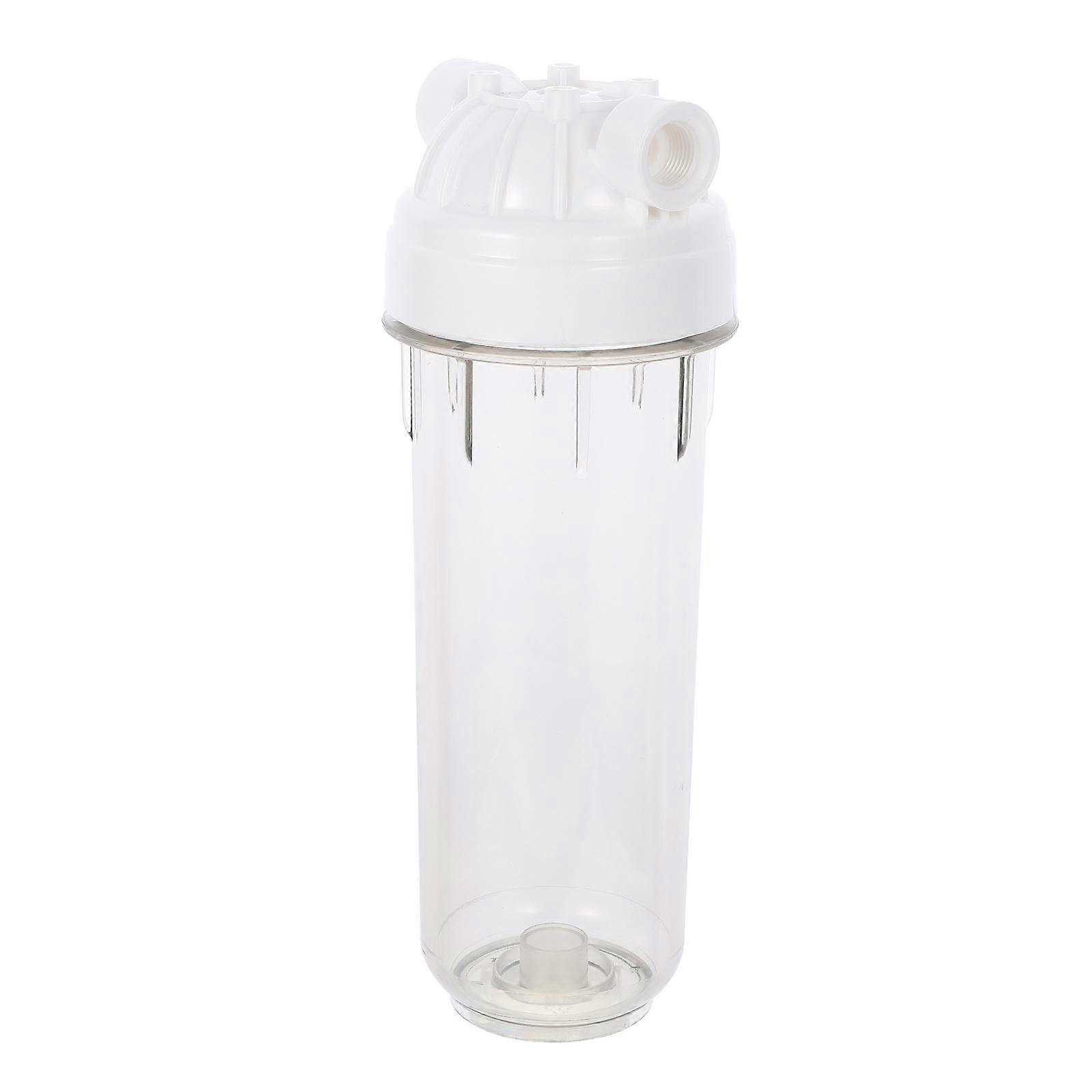 Household Sediment Filter Standard Filter Housing Cylindrical Home Use 12×4.3×4.3in Water Filtration 1Pack