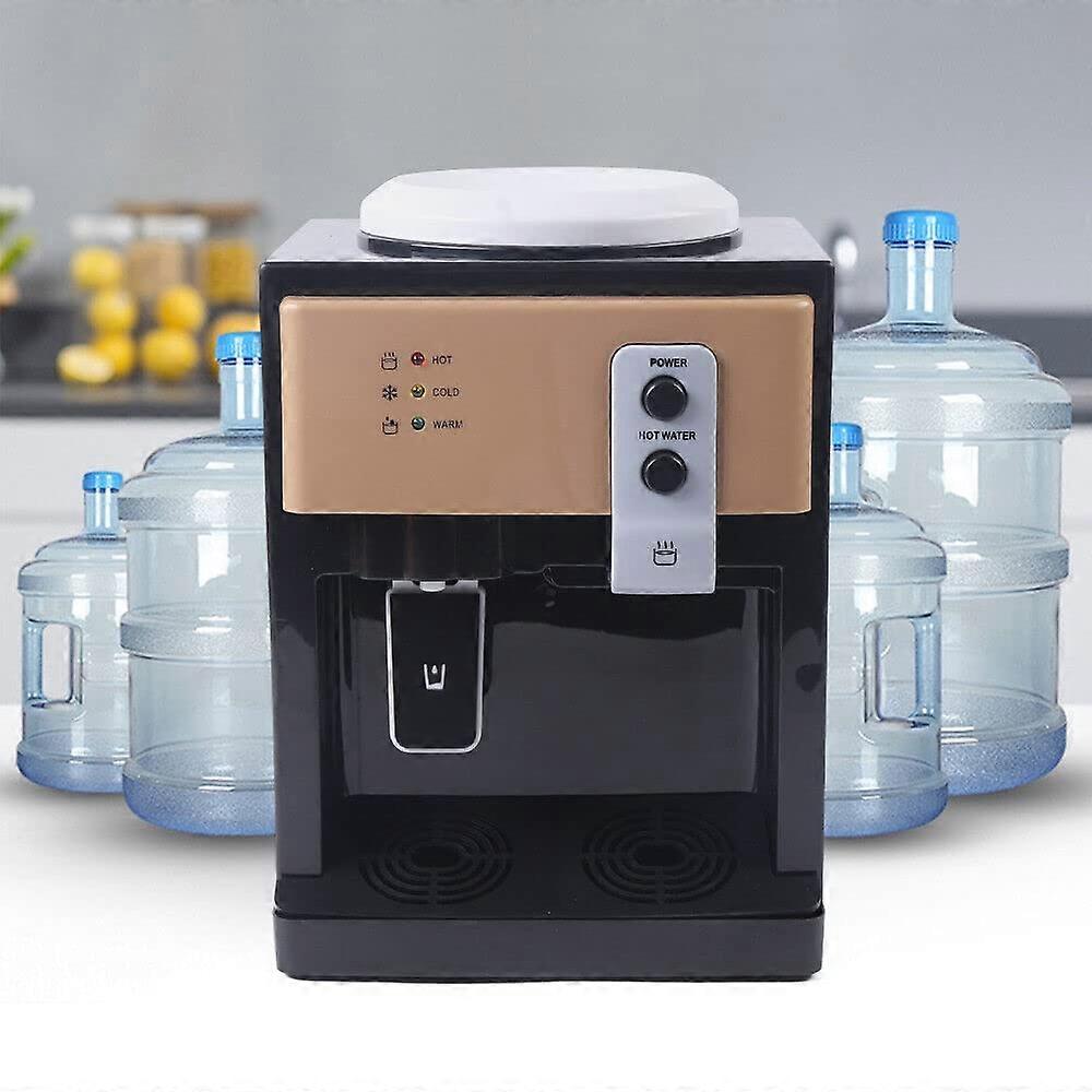 TriTemperature Desktop Water Dispenser, Hot and Cold Countertop Cooler for 5 Gallon Bottles