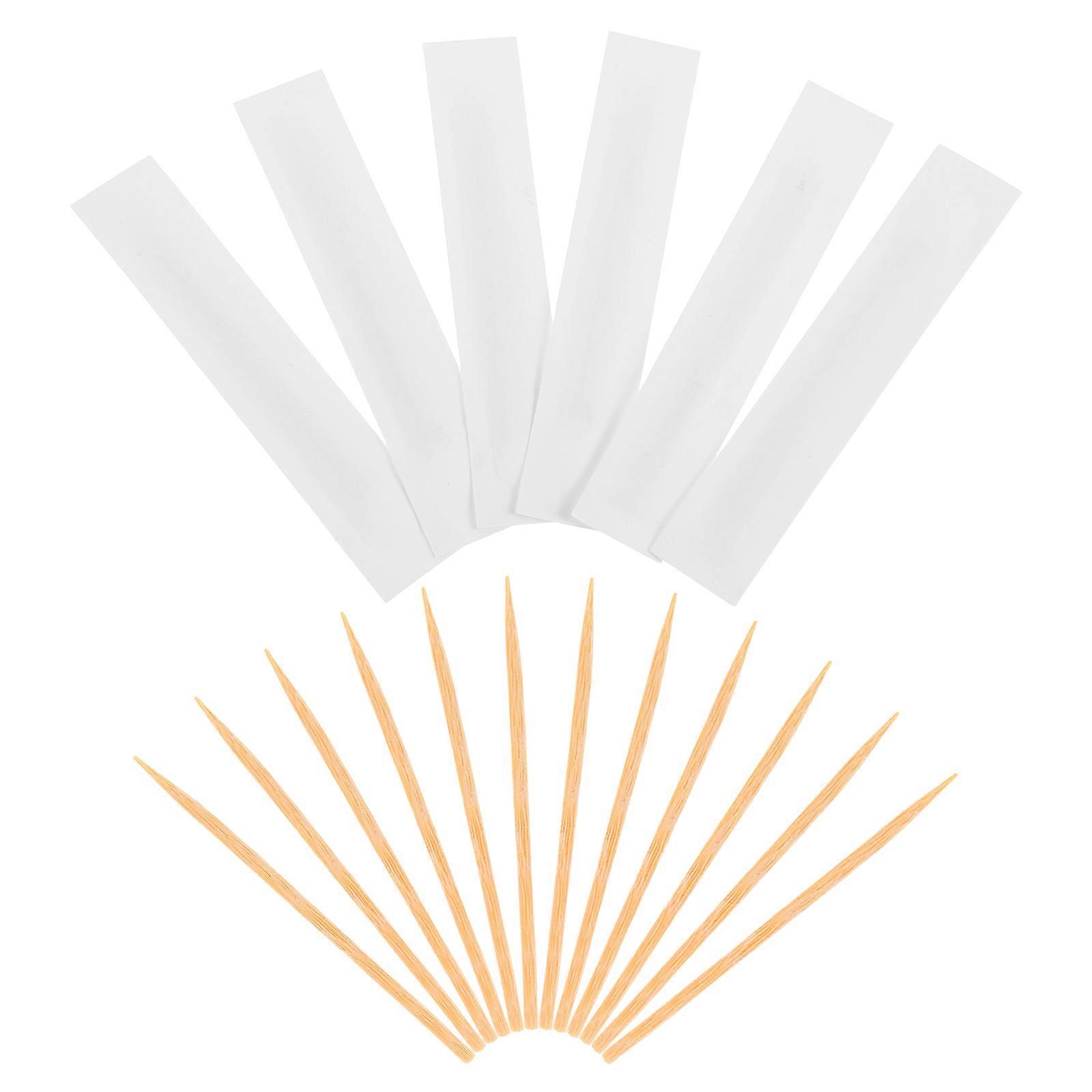 Hotel Toothpick Bamboo Single-Point Individually Wrapped for Use 1 Box