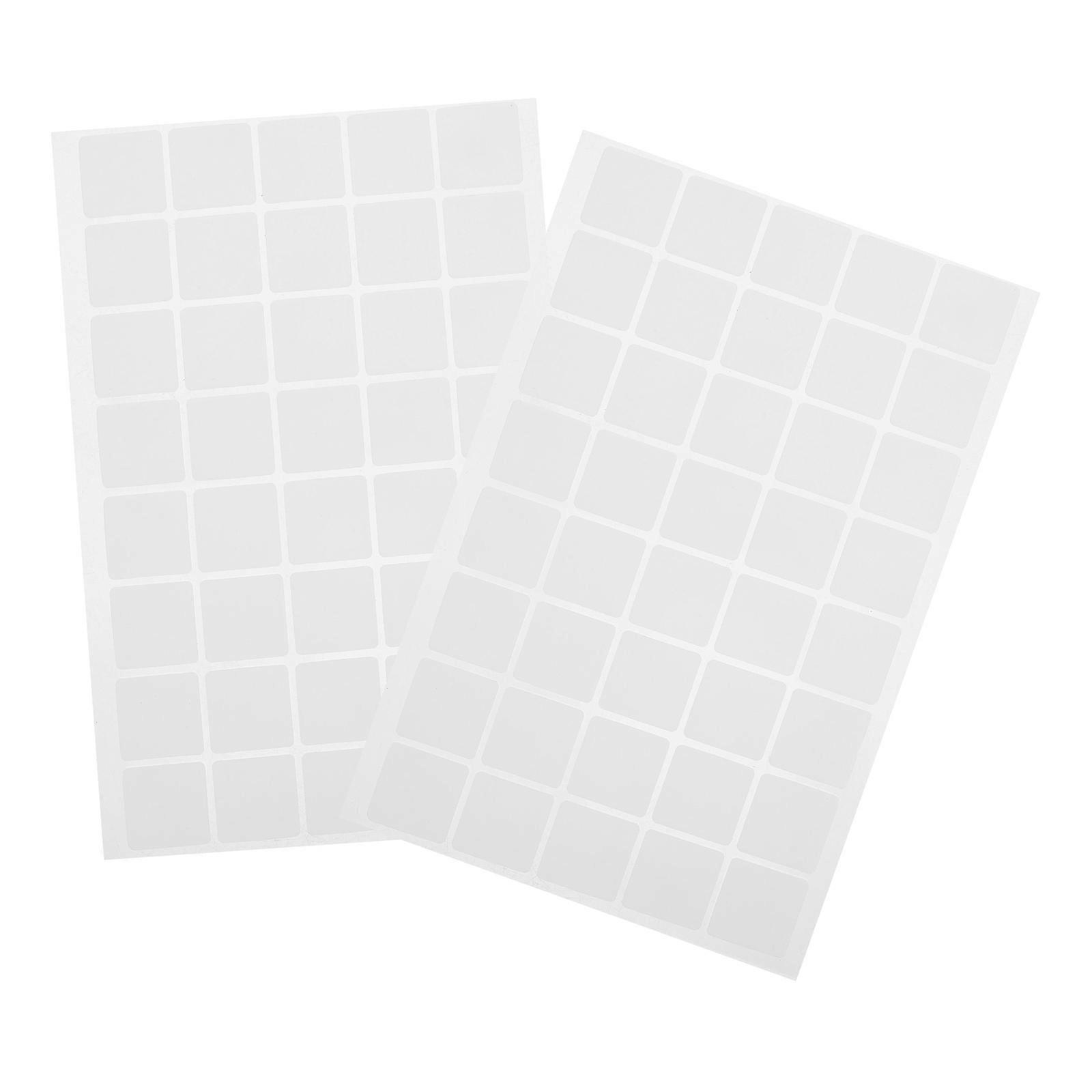 80pcs Double Sided Tapes for Sound Proof Foams Panel Wall Mounting