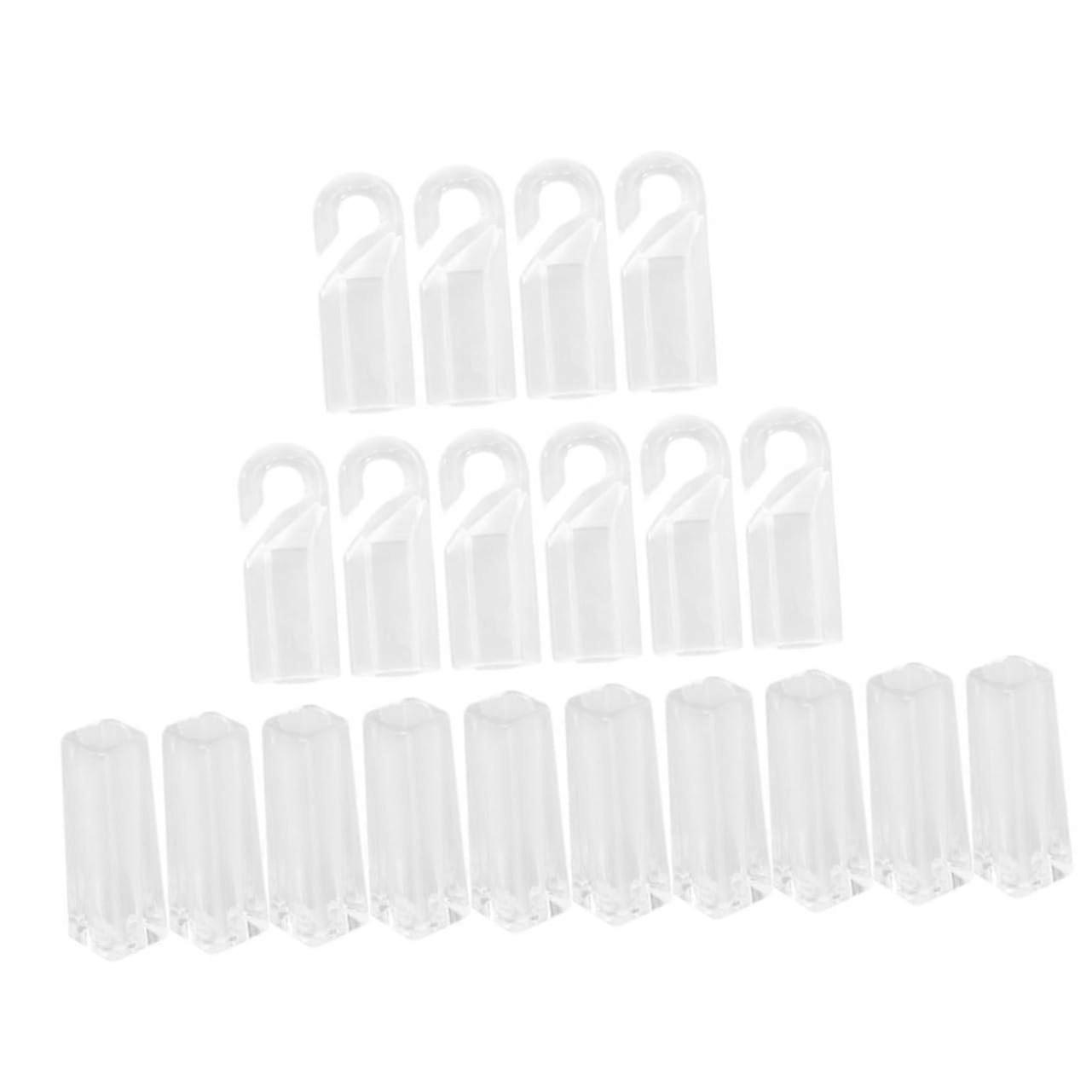 20Pcs Blind Wand Hooks for Vertical Blinds Replacement Parts Easy Install Durable Plastic