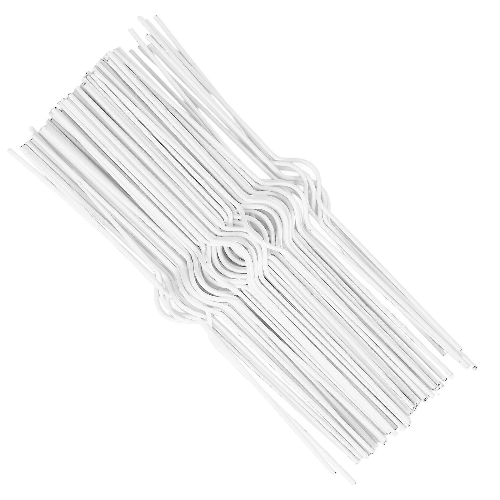 Hanging Calendar Hooks Iron for 100Pcs White Use