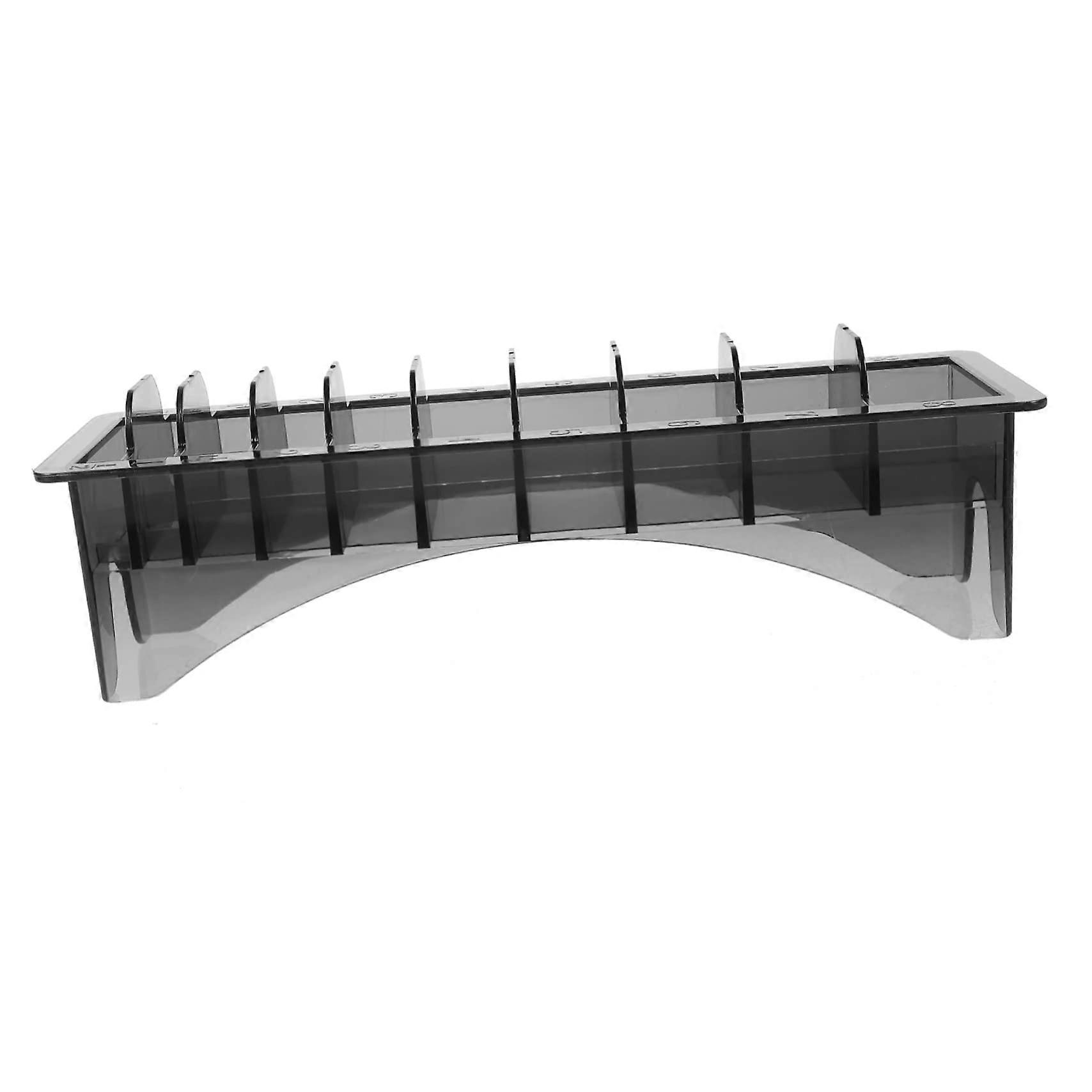 Clipper Guard Holder Guide Comb Organizer for Barber and Salon MultiCompartment Storage Box
