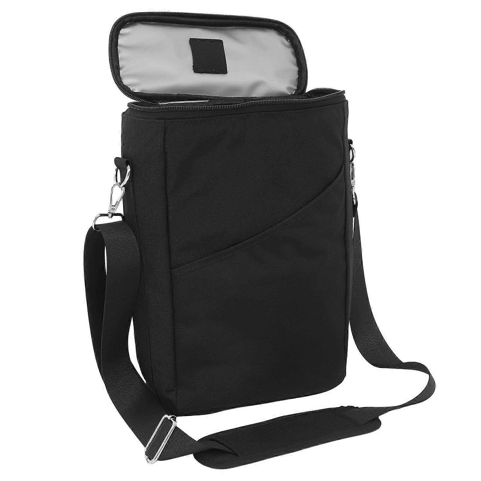 Insulated Wine Carrier Bag for Wine with Handle and Leakproof