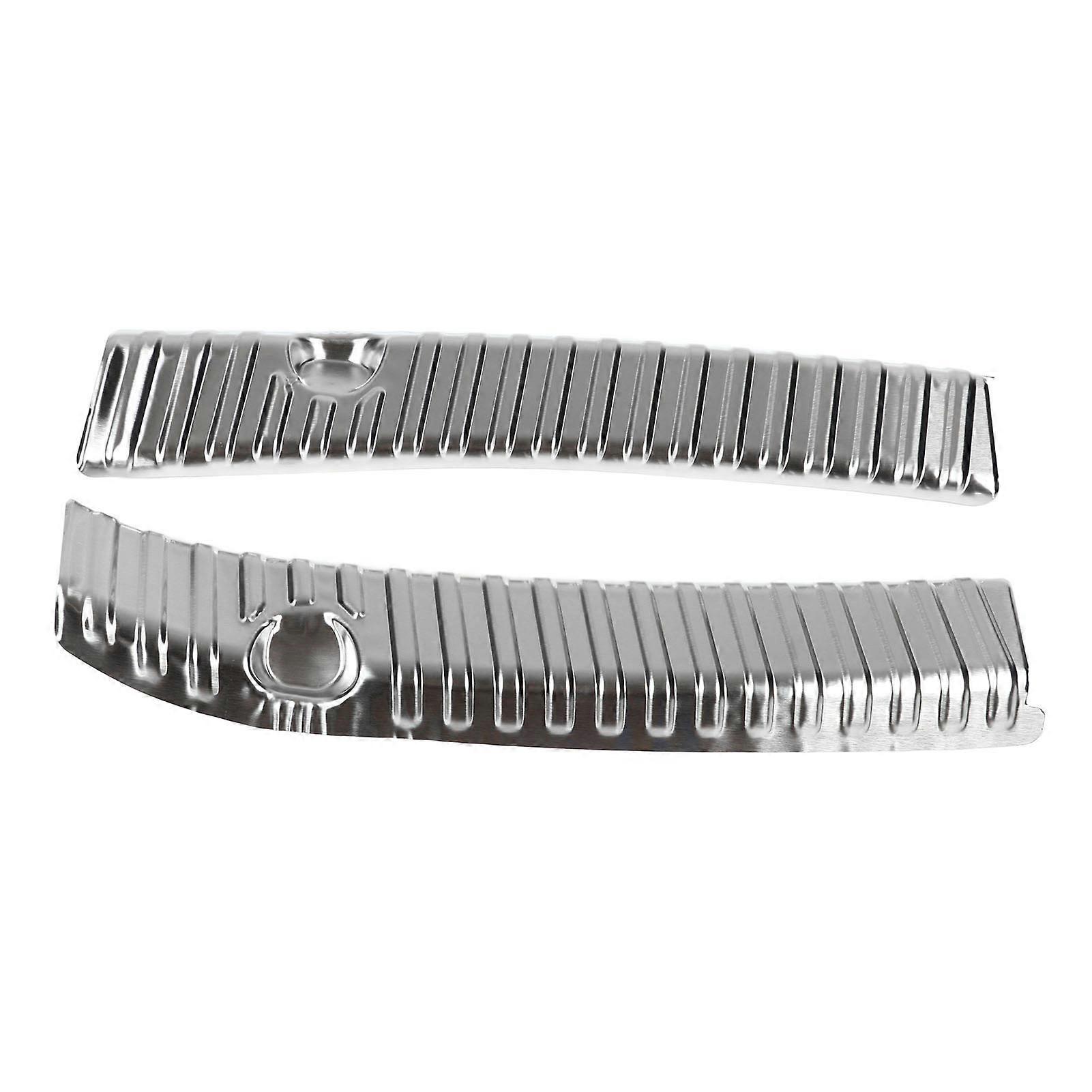 Protecteur de seuil de coffre en acier inoxydable, 2 pi��ces, conception fendue, remplacement pour Tesla mod��le Y 2021 �C 2023, nouveau