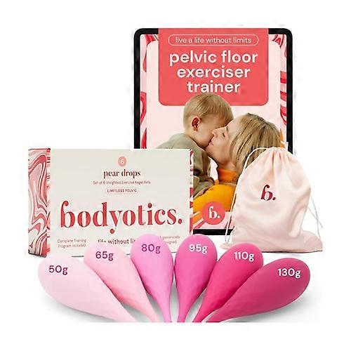 Deluxe soft pelvic floor weights gift pack 6 units
