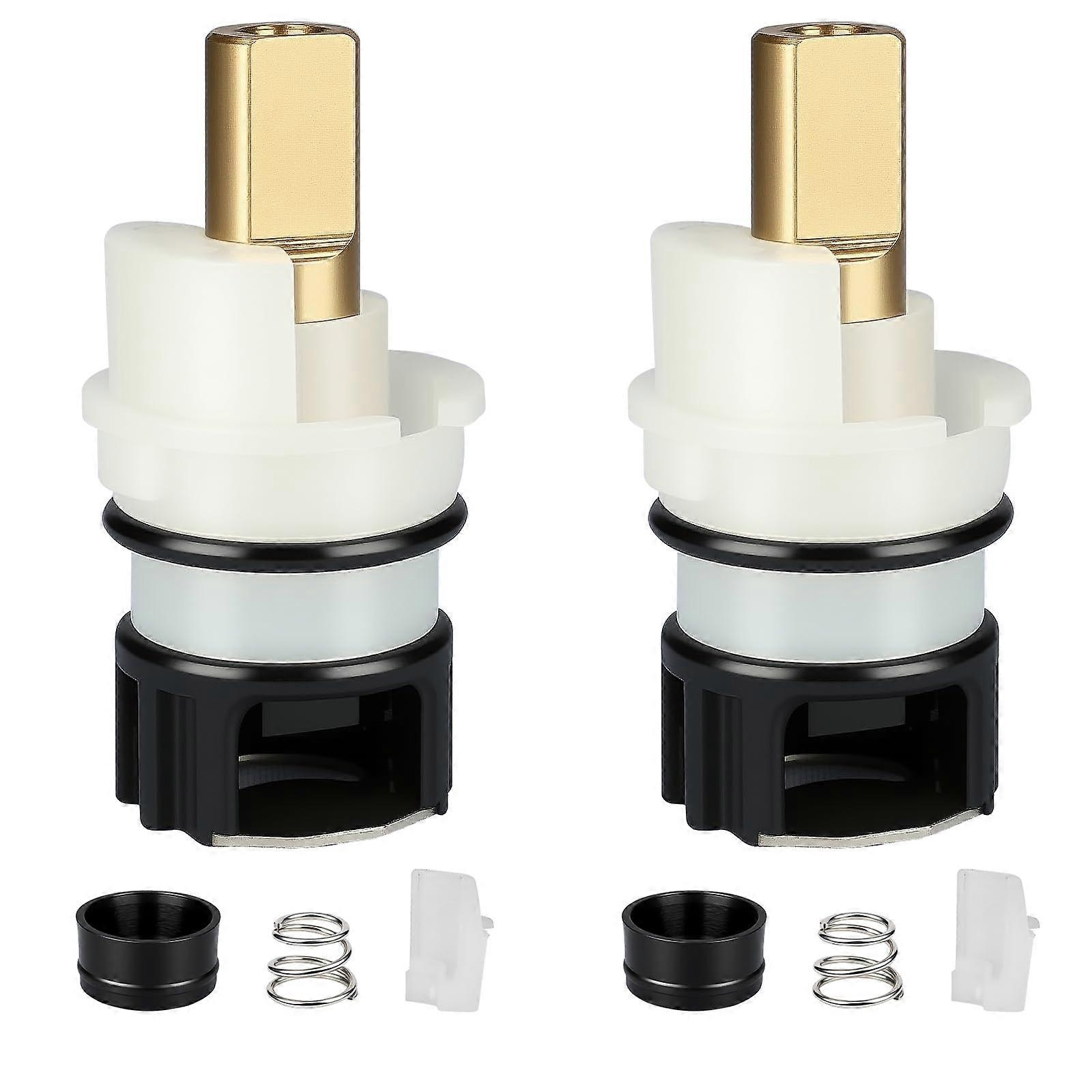 Kit for Two Handle Models with Stem Cartridge Seat Spring Stop, 2 Pack for Delta Faucet
