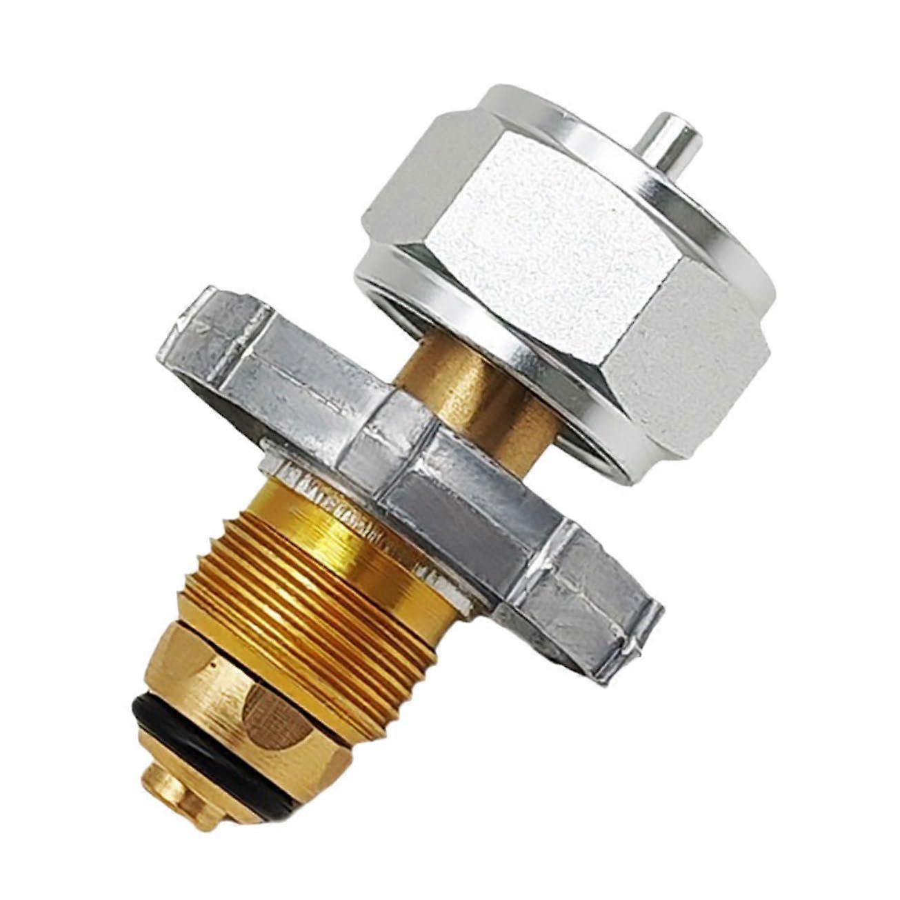 Propane Tank Adapter for Camping and BBQ with Quick Connect and Backflow Prevention