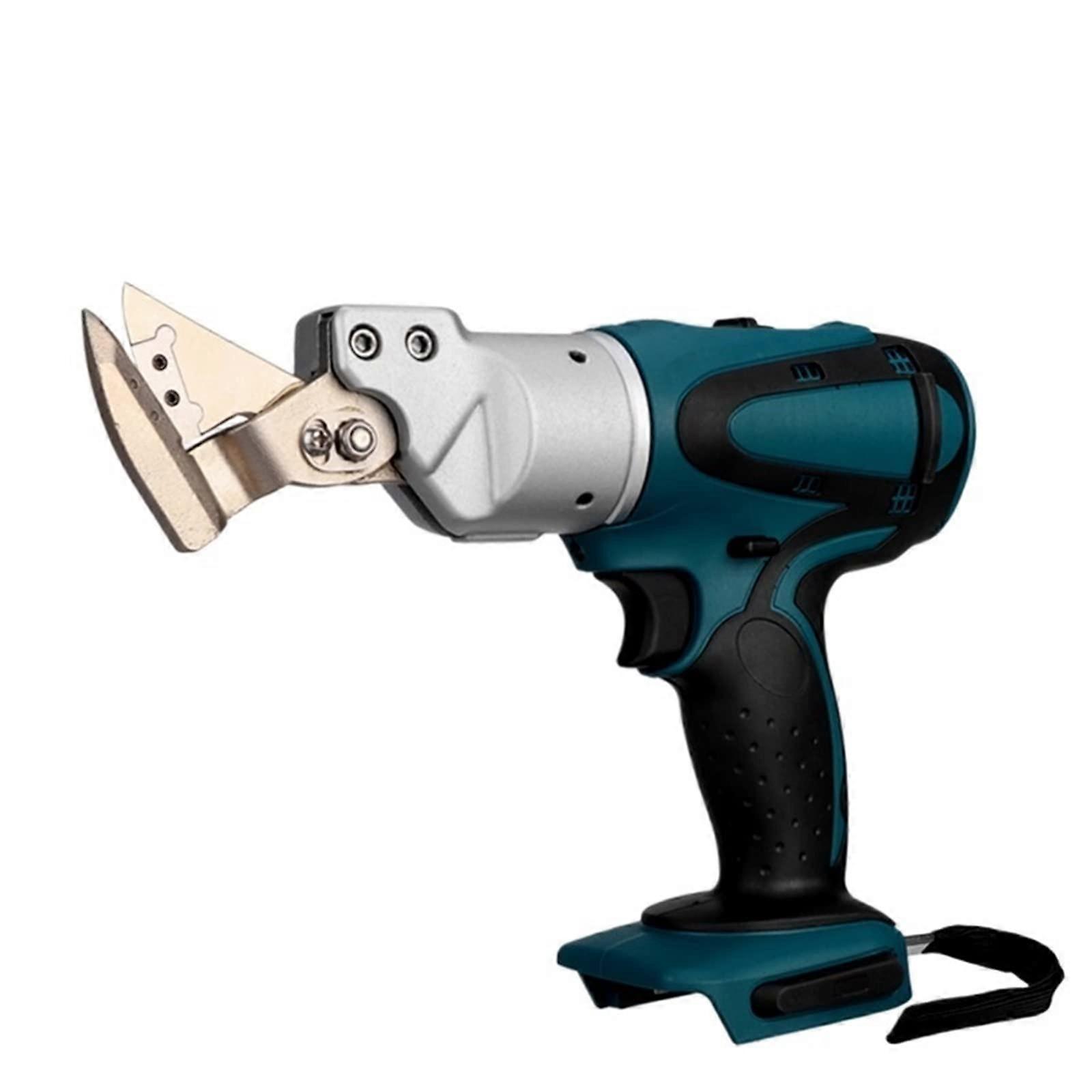 21V Cordless Electric Metal Shears with 360° Rotating Head and Ergonomic Grip for DIY Cutting