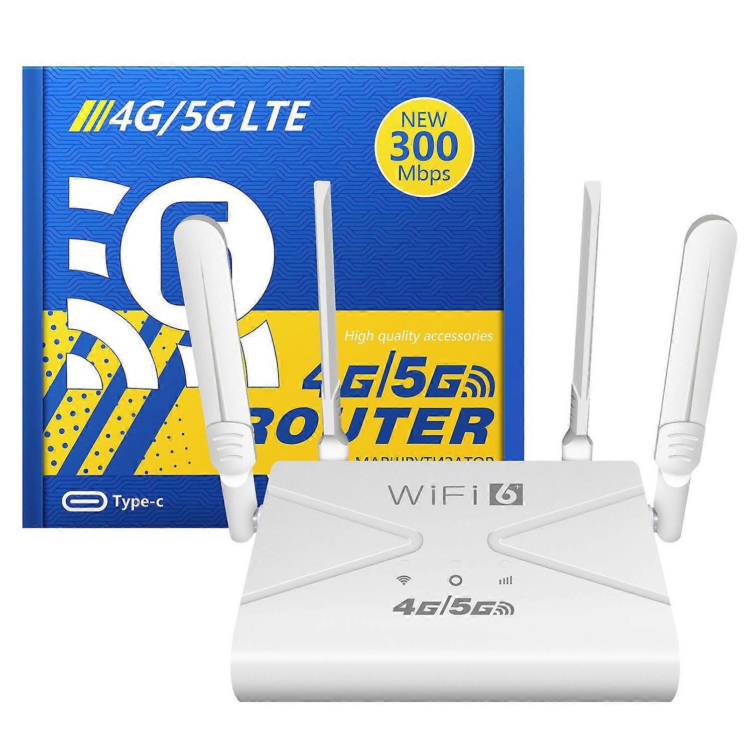 CPF907-L American Version 4G LTE WiFi Router 4 Antennas Single WAN Port WiFi6 Home Use Router