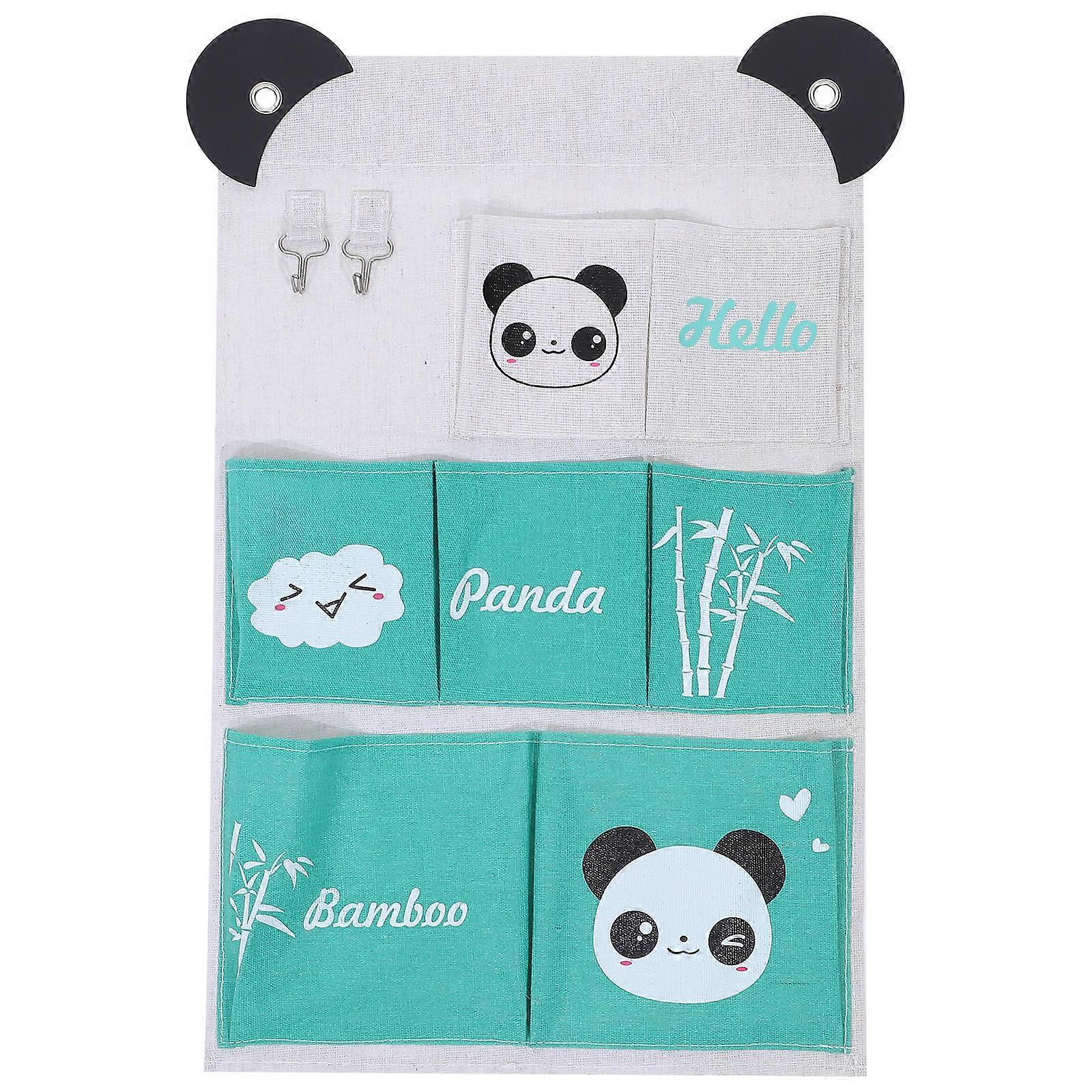 Rectangular Wall Hanging Storage Bag Organizer For Bedroom 21.3×13.4×5.3in Assorted Color Functionality 3Set