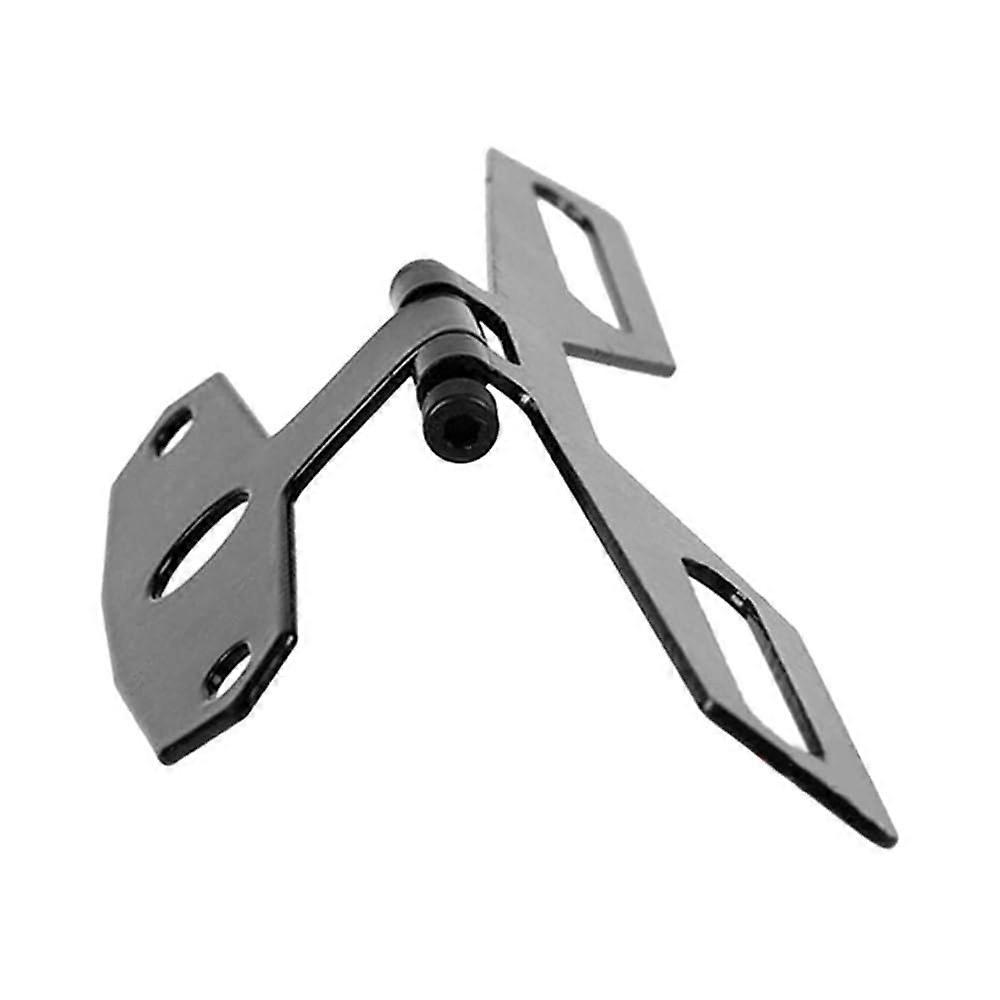 Motorcycle License Plate Bracket with Tail Light Mount, Foldable Adjustable Universal Holder