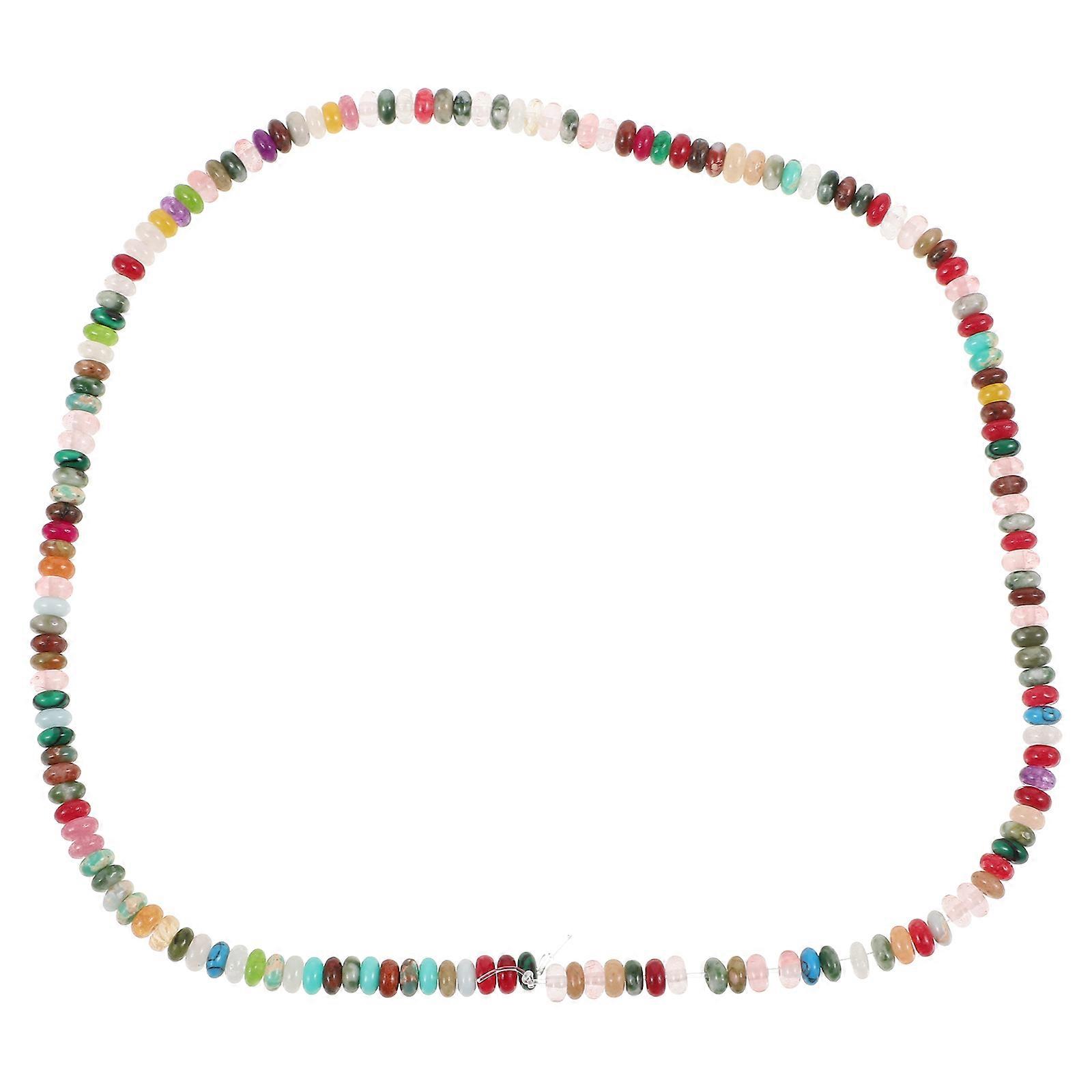 Stone Colored Spacer Beads for Jewelry Making 1 String Small Stone Beads