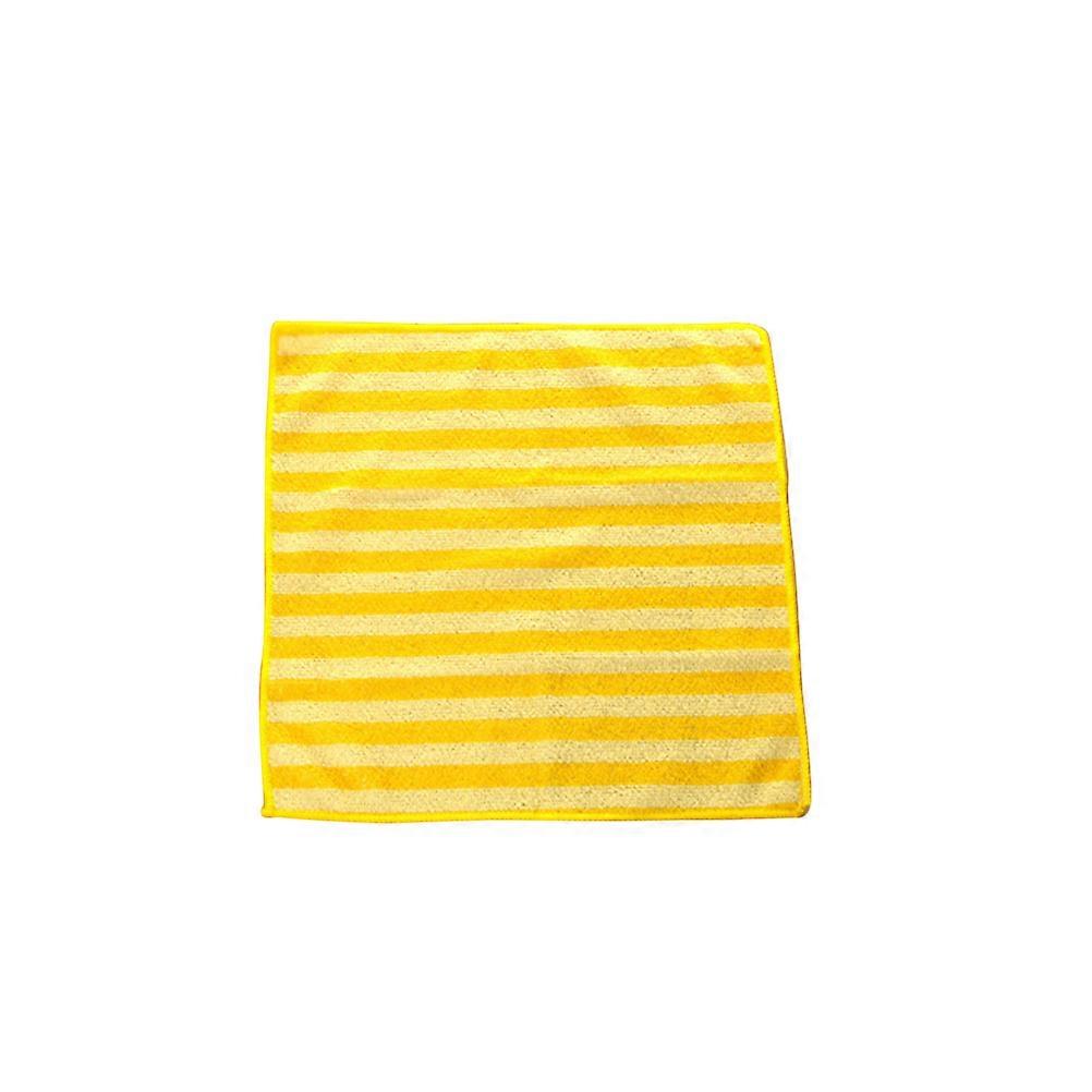 Cleaning Cloth for Cleaning 5Pcs Multipurpose Microfiber Two-Color Stripes Design