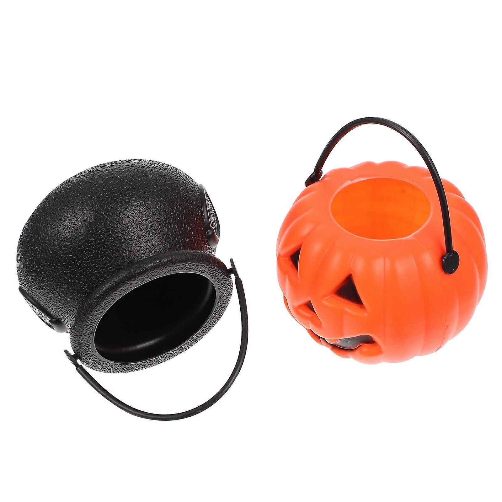 Creative Candy Jar Mini Pumpkin Bucket for Storage Use 16Pcs